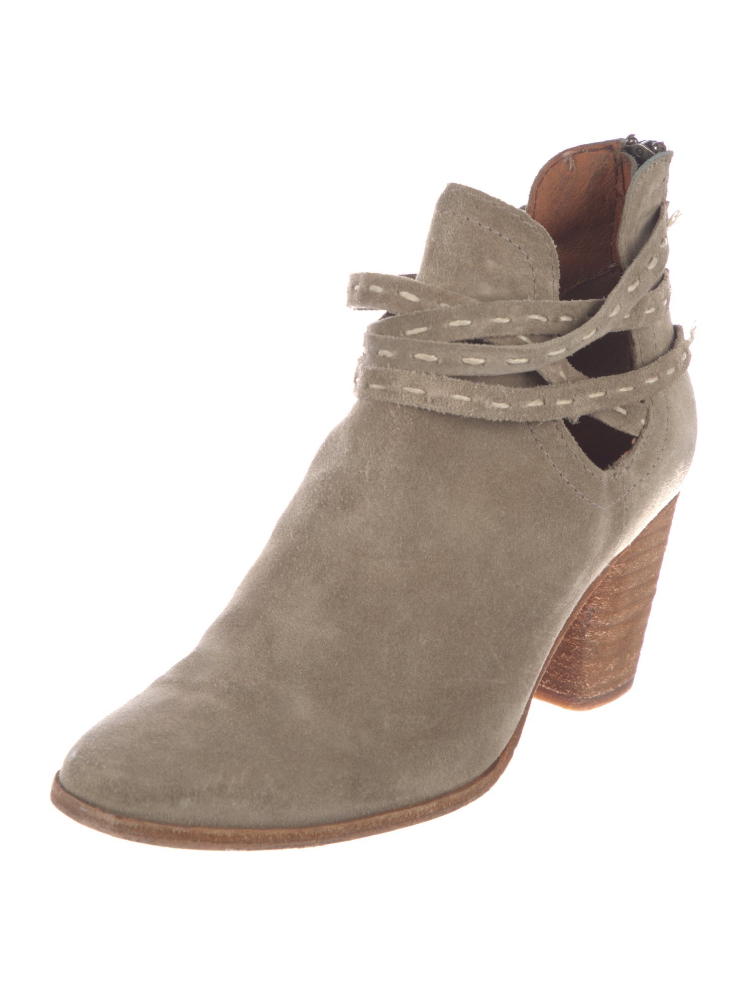 Frye Suede Cutout Accent Boots