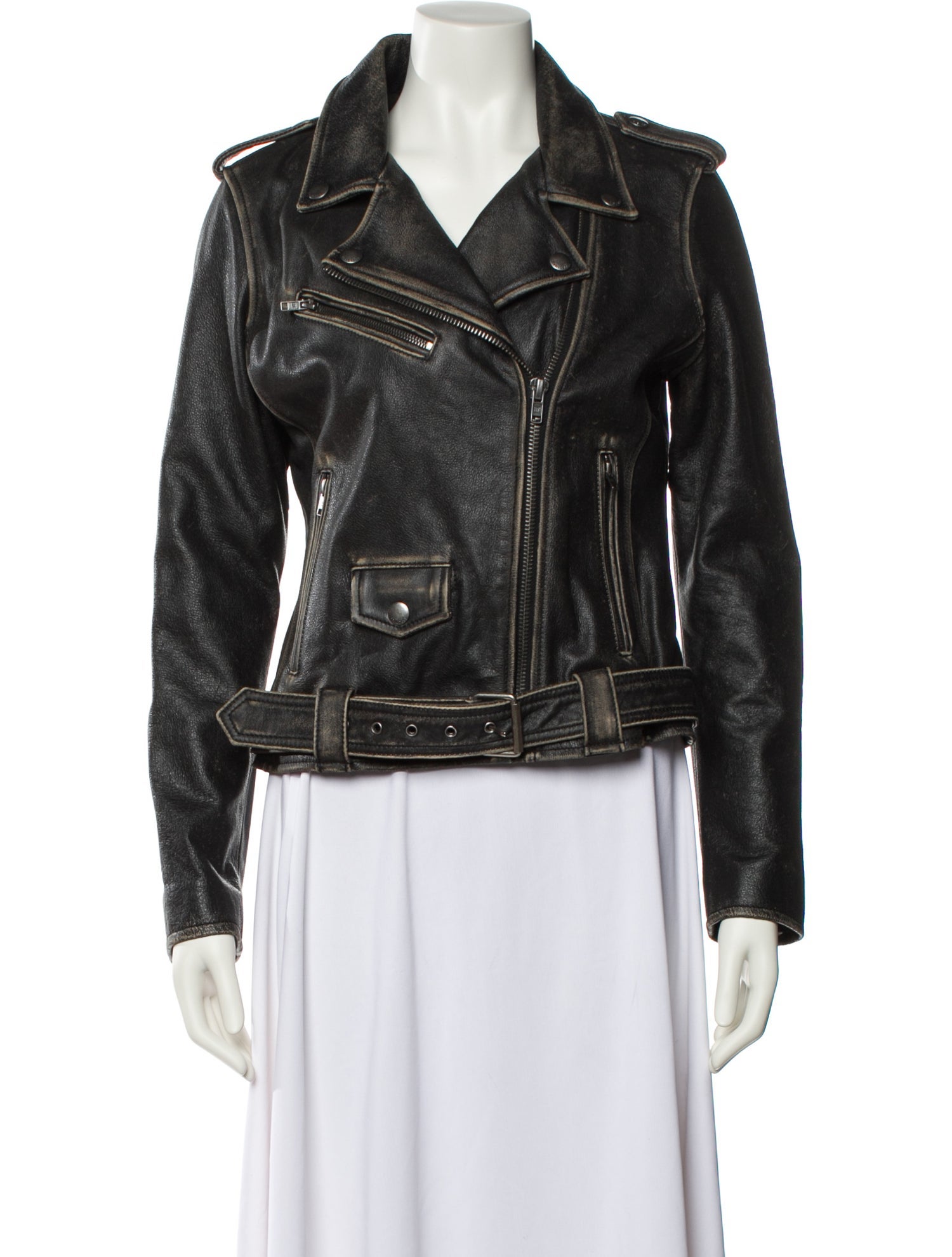Frye Leather Biker Jacket
