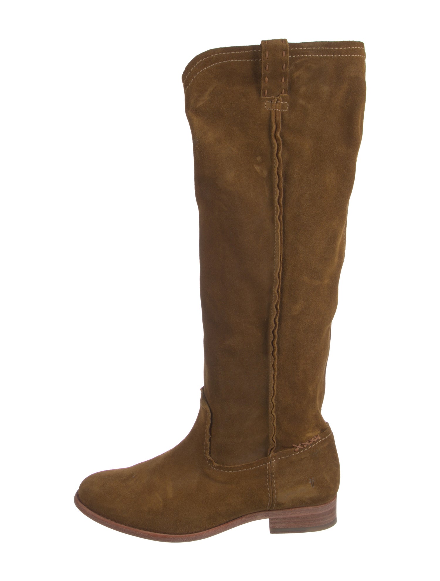 Frye Suede Riding Boots