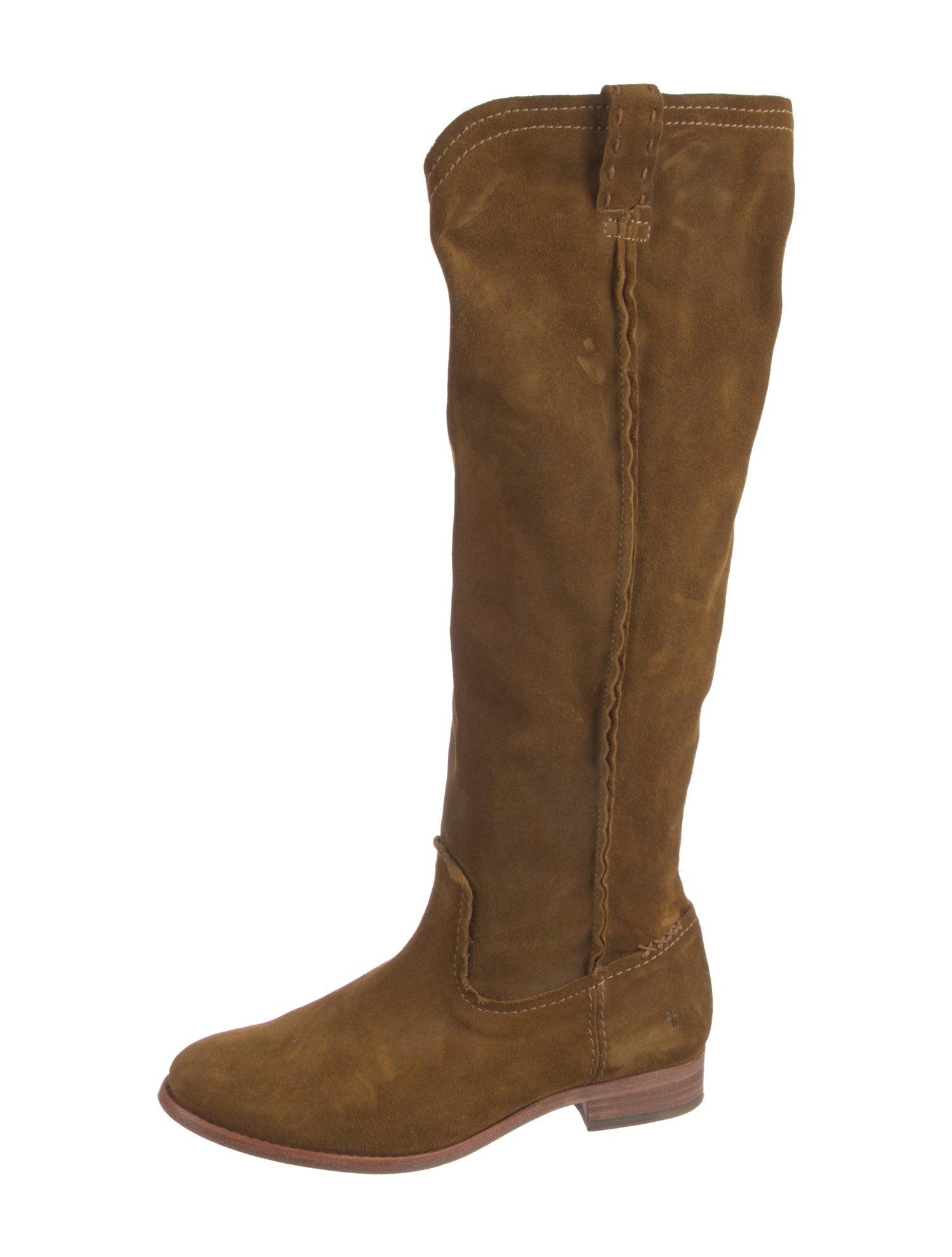 Frye Suede Riding Boots
