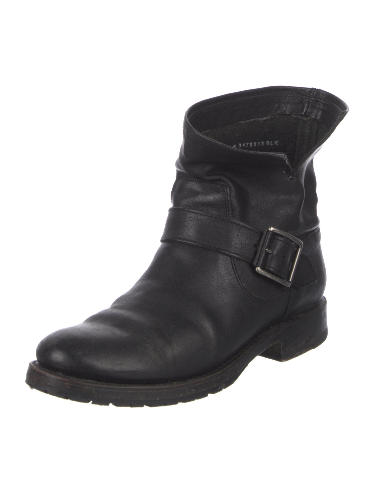 Frye Leather Moto Boots