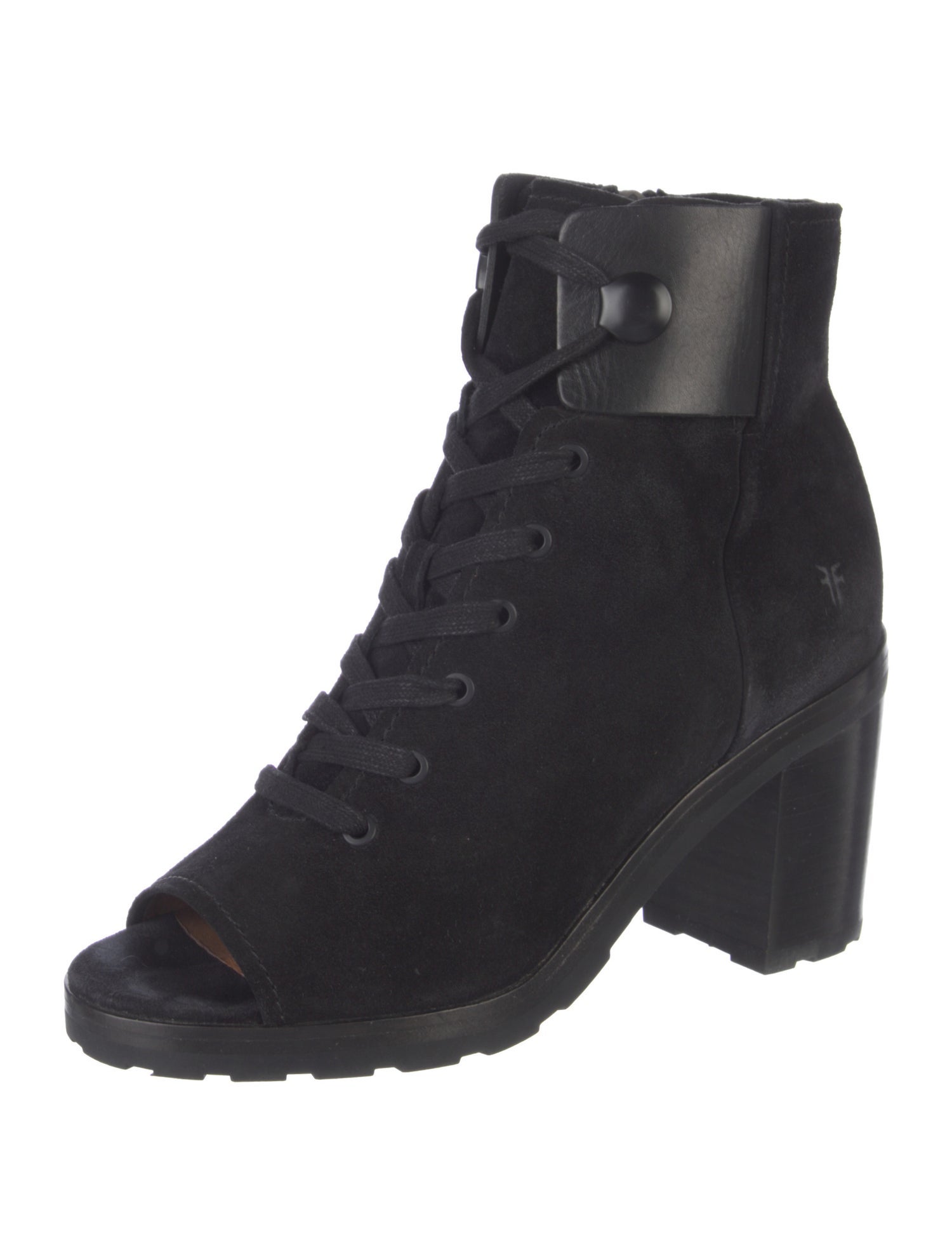 Frye Suede Lace-Up Boots