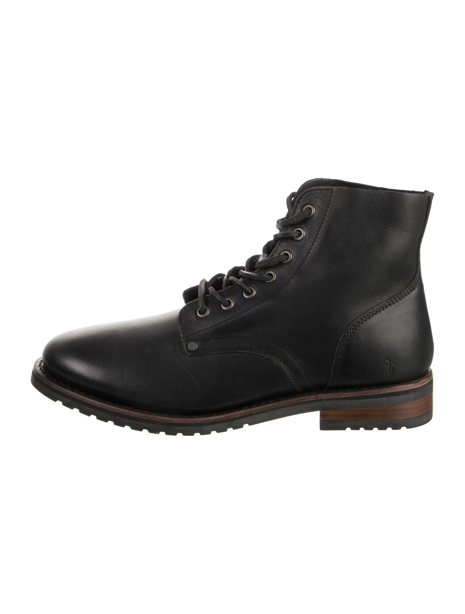 Frye Leather Lace-Up Boots