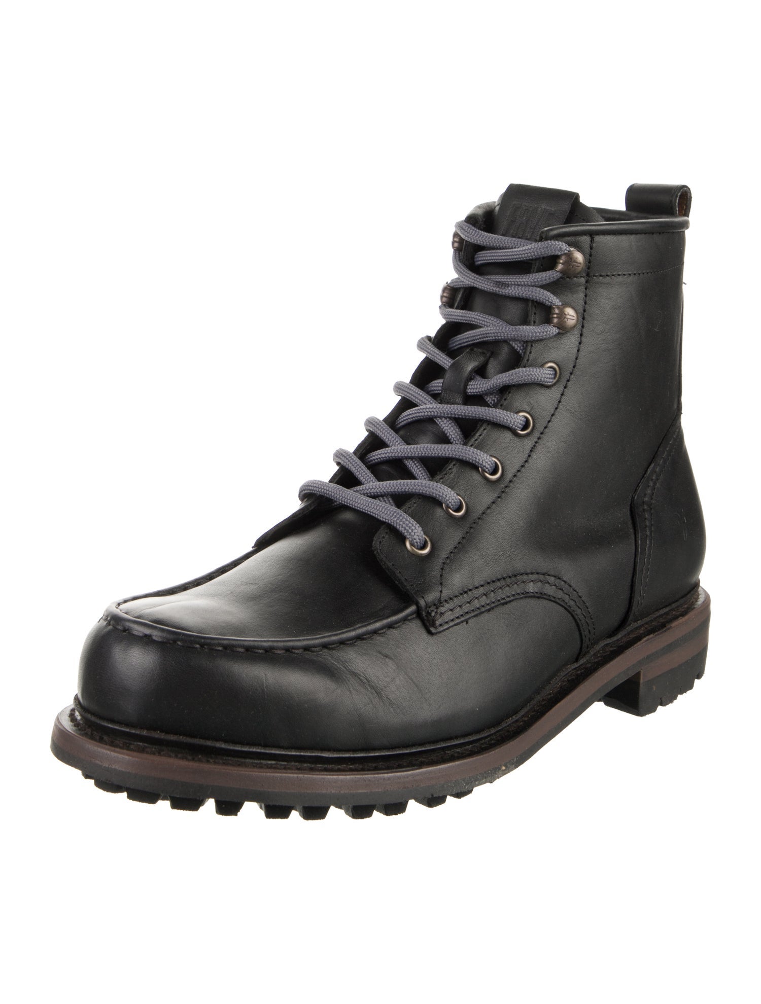 Frye Leather Combat Boots