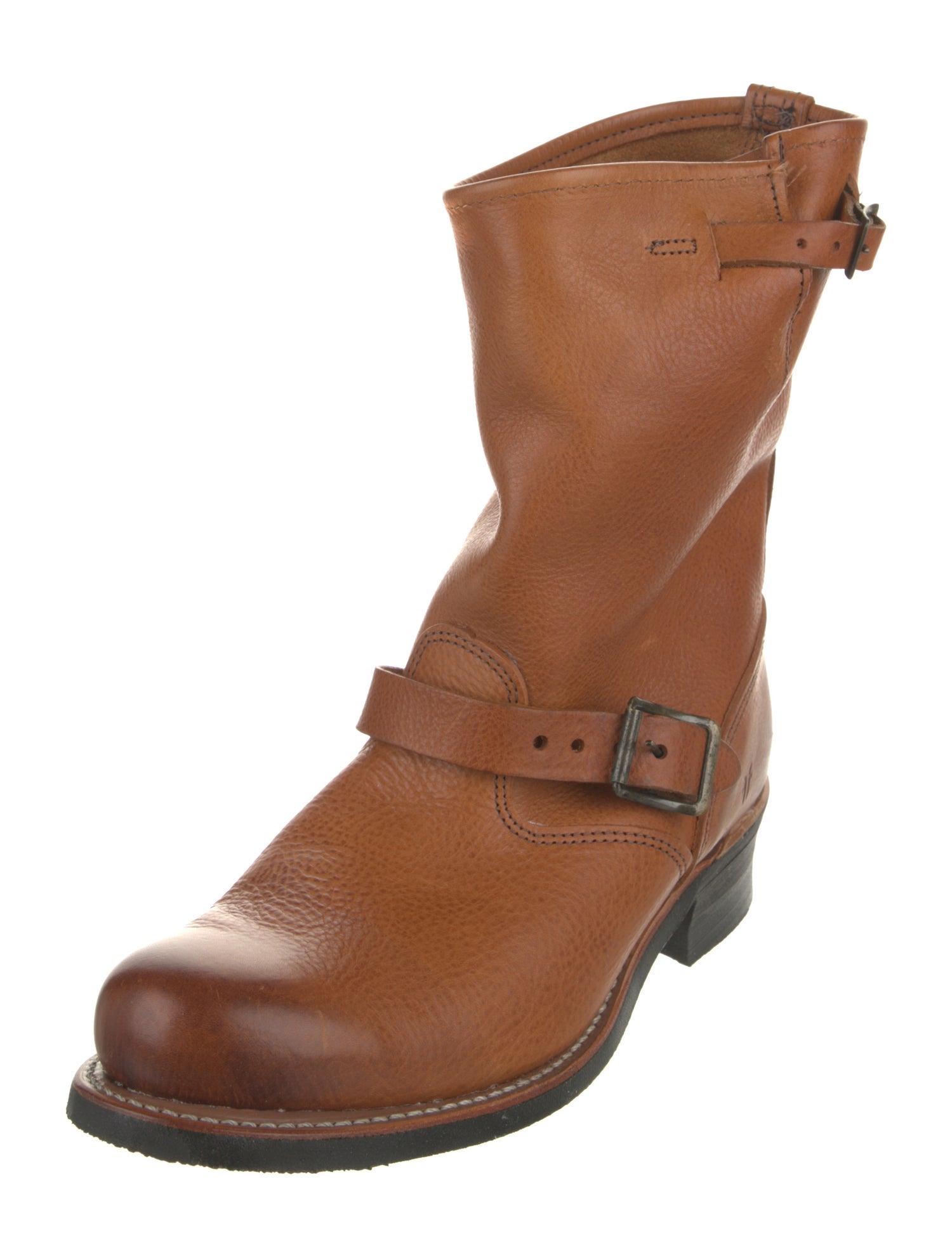 Frye Leather Moto Boots