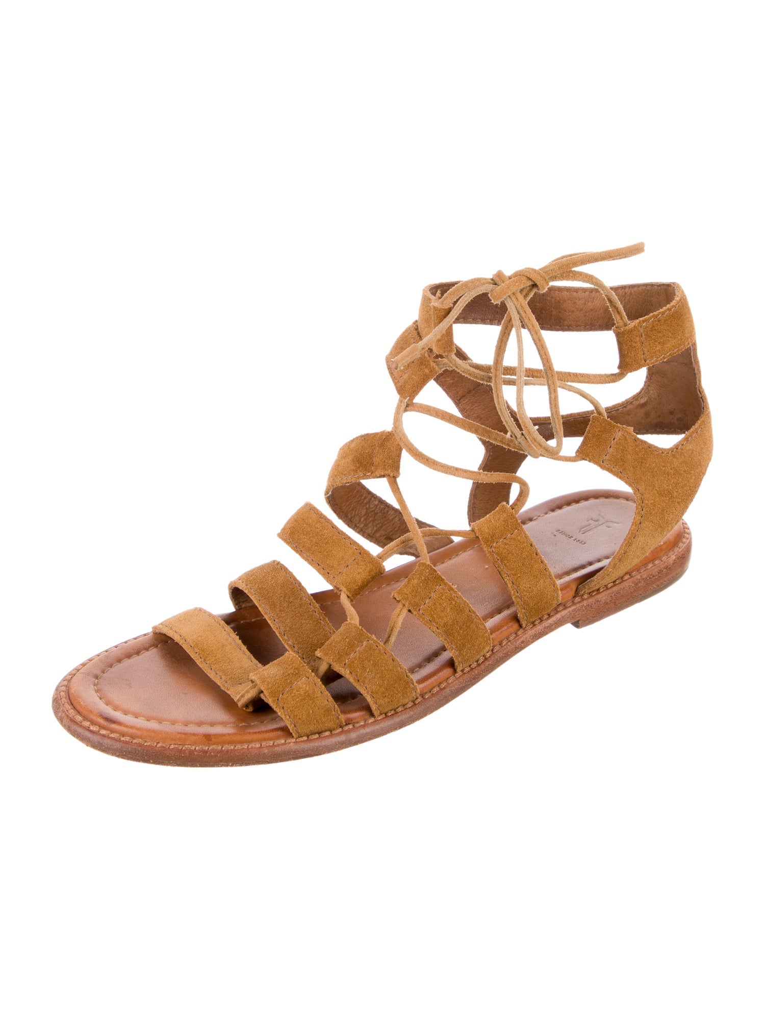 Frye Suede Gladiator Sandals