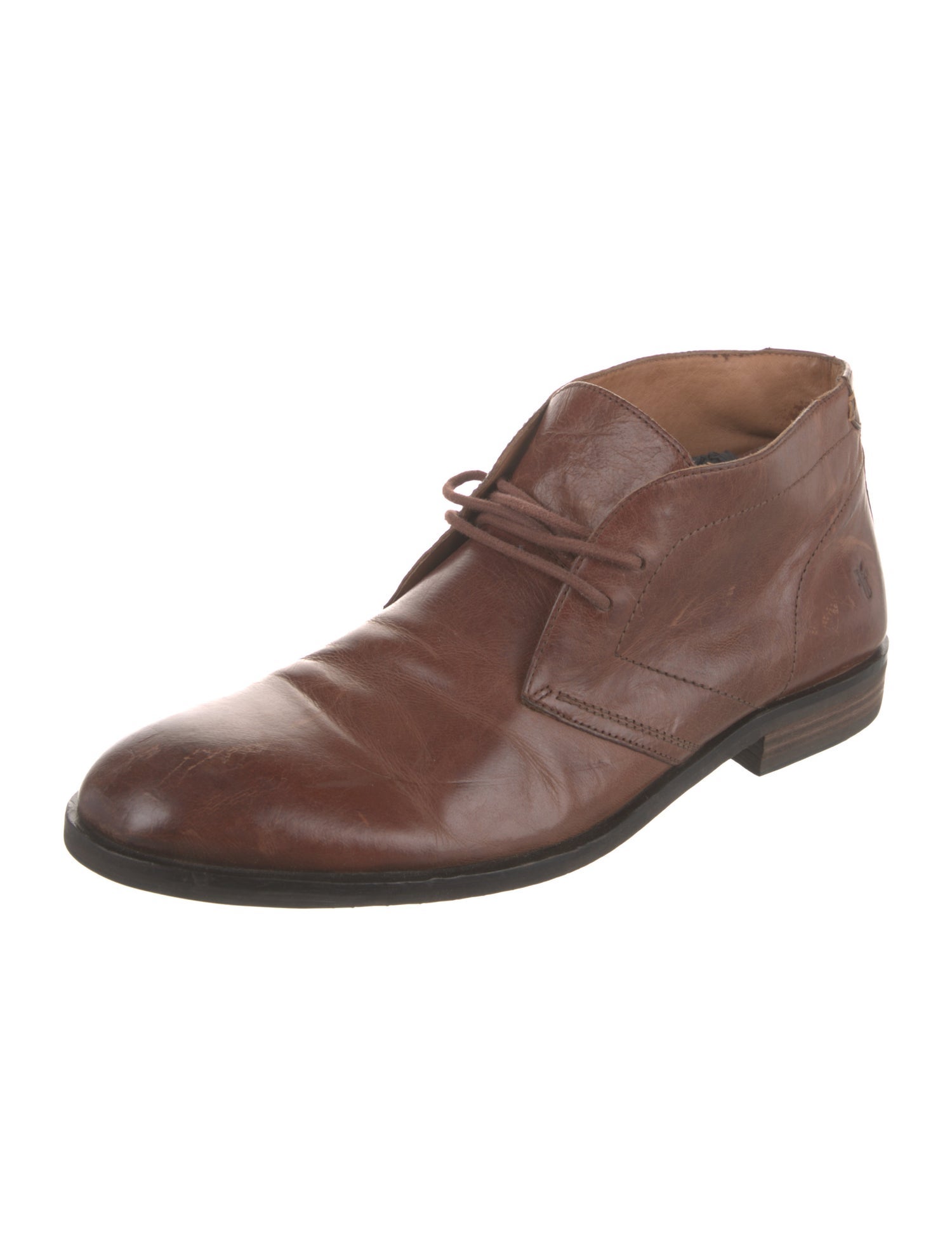 Frye Leather Lace-Up Boots