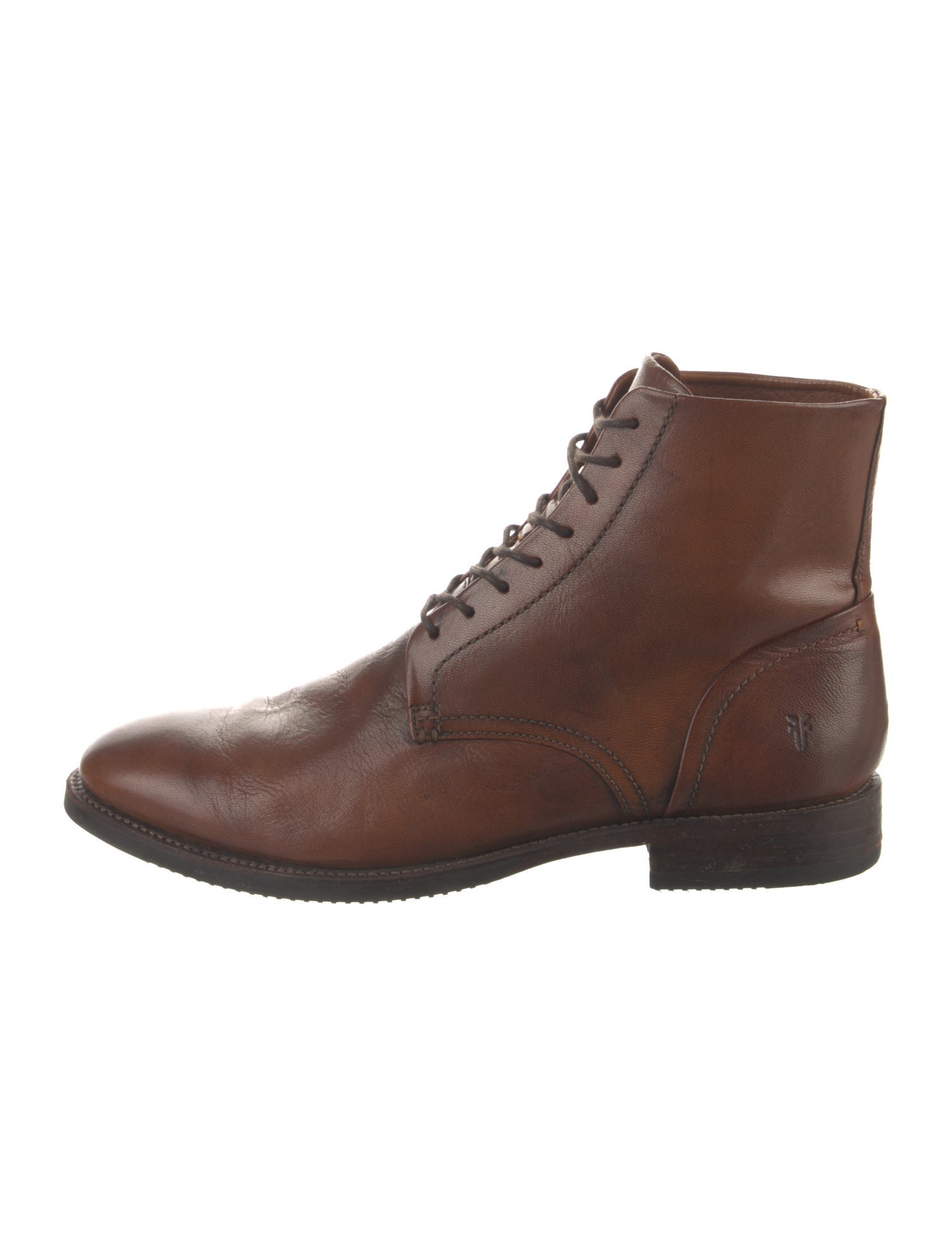 Frye Leather Lace-Up Boots