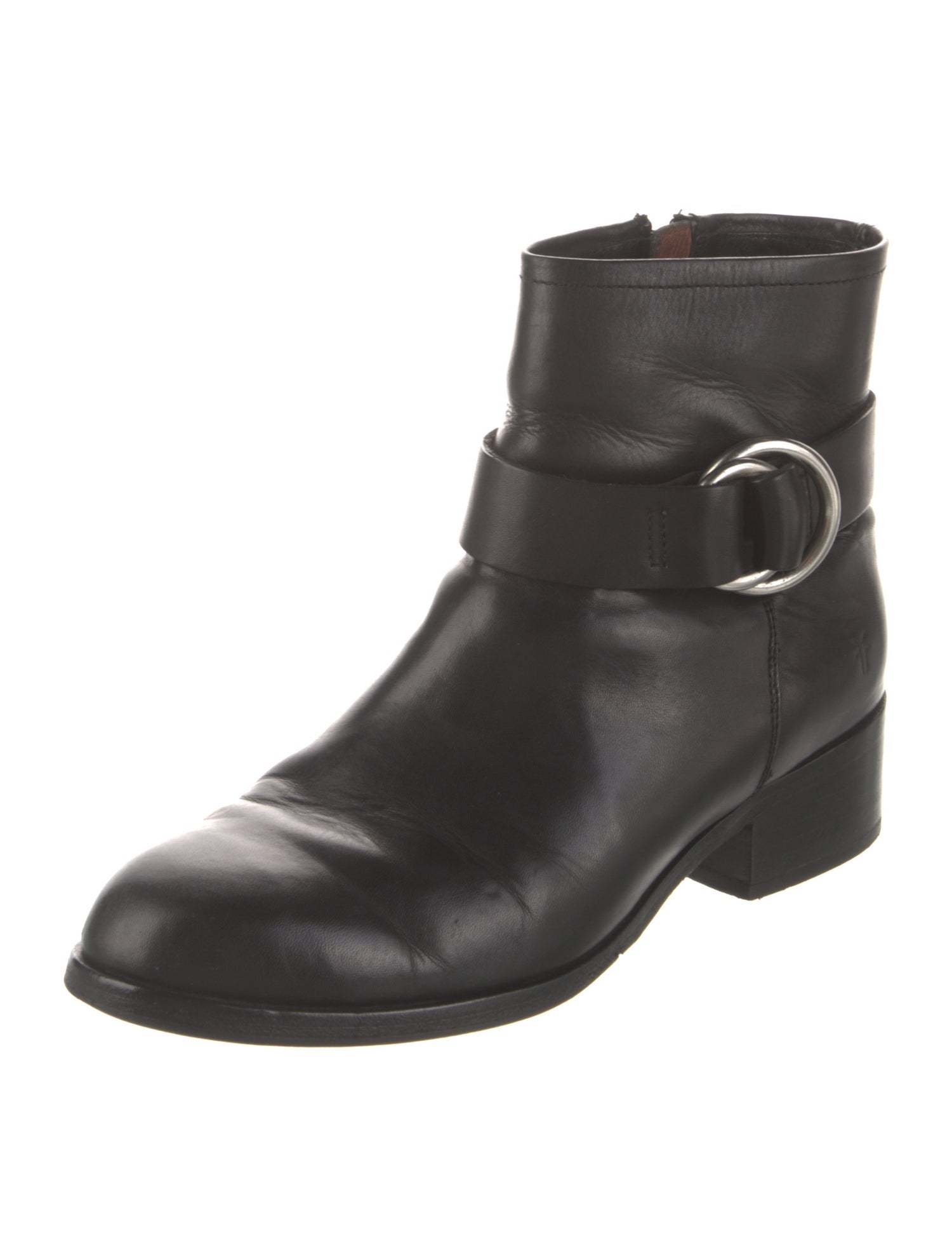 Frye Leather Moto Boots