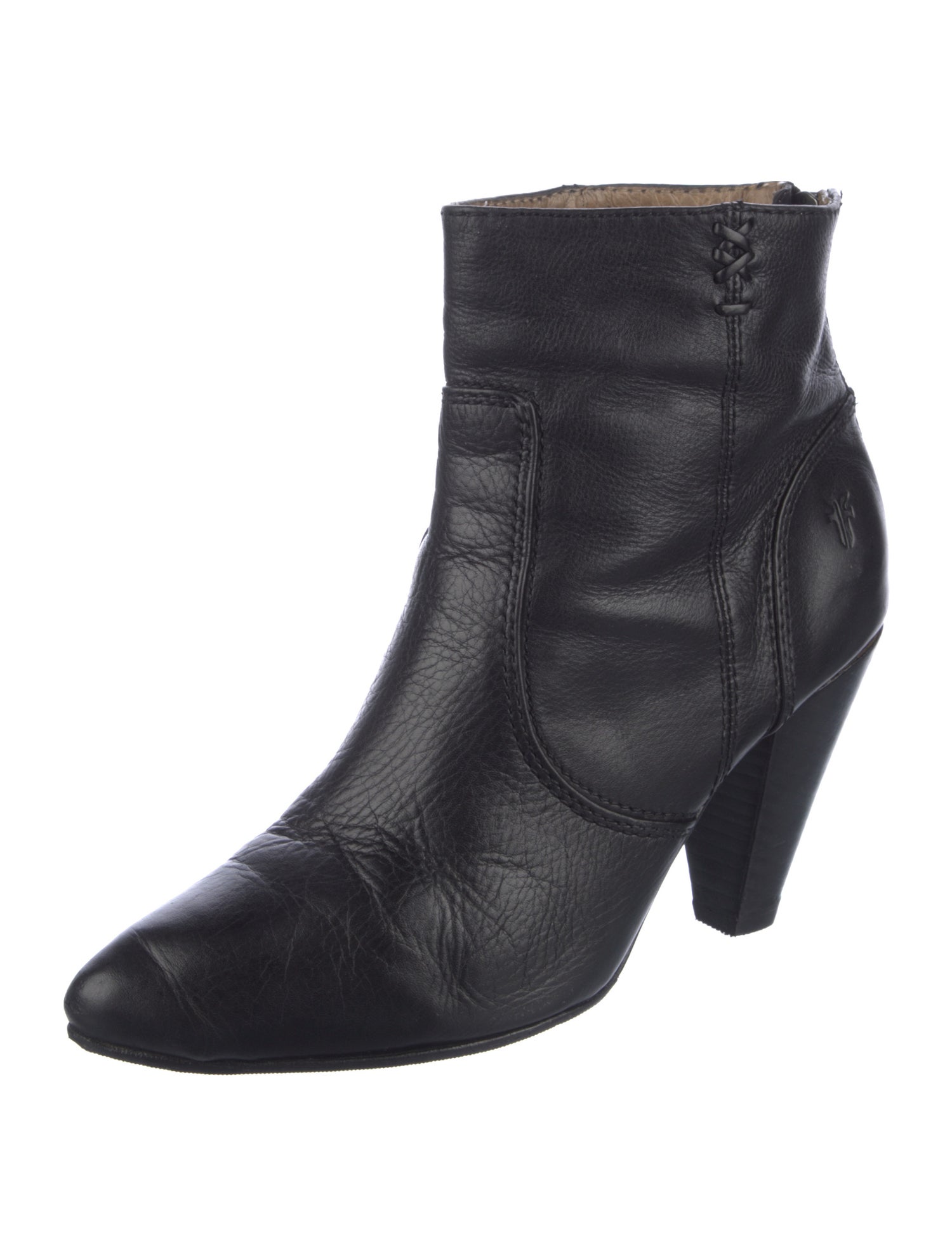 Frye Regina Heel Bootie Leather Boots