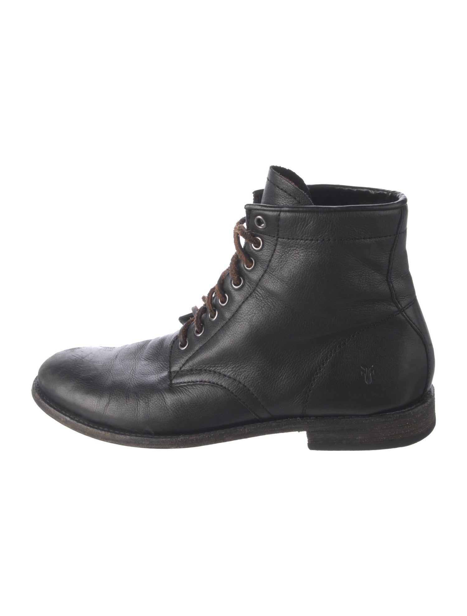 Frye Leather Lace-Up Boots