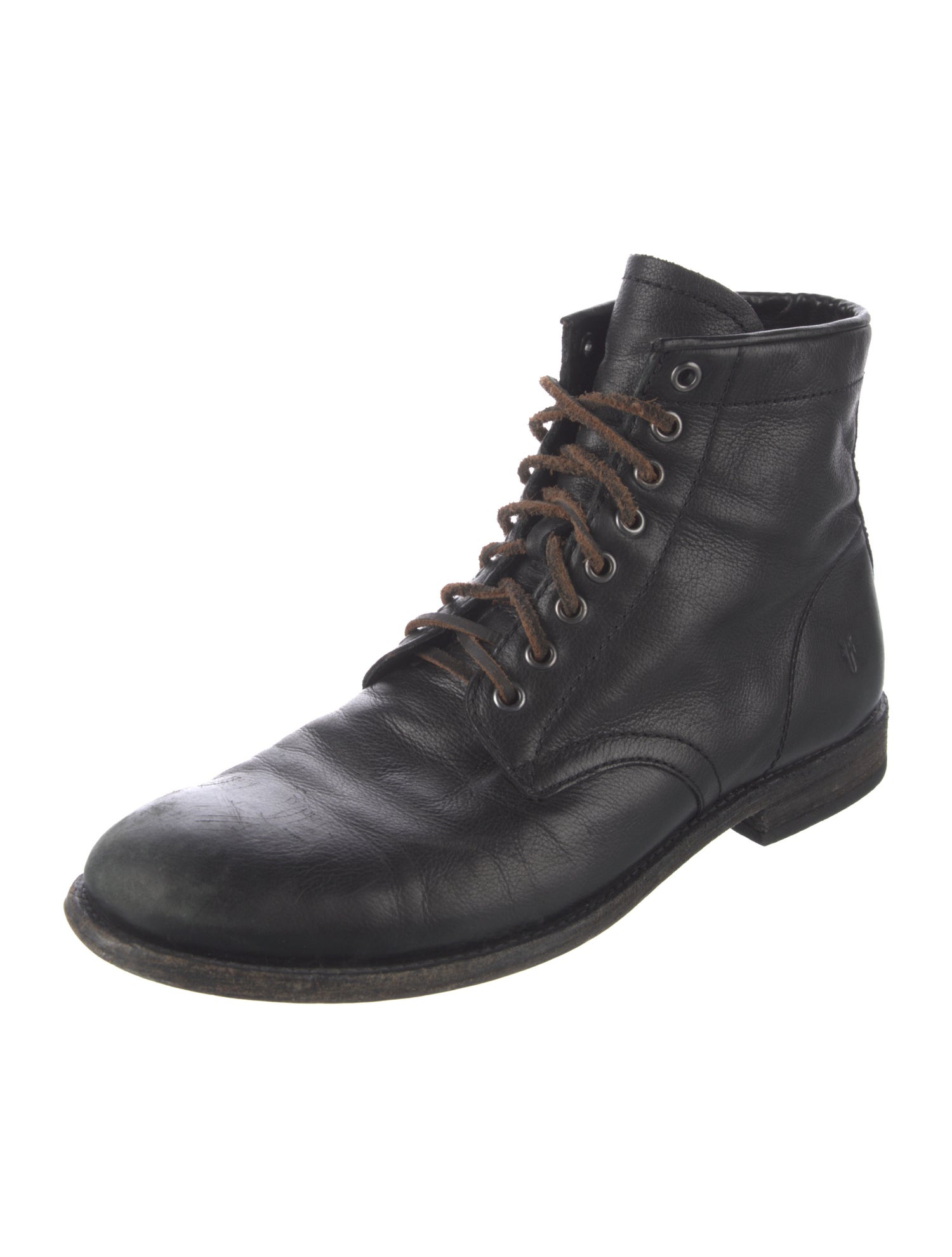 Frye Leather Lace-Up Boots