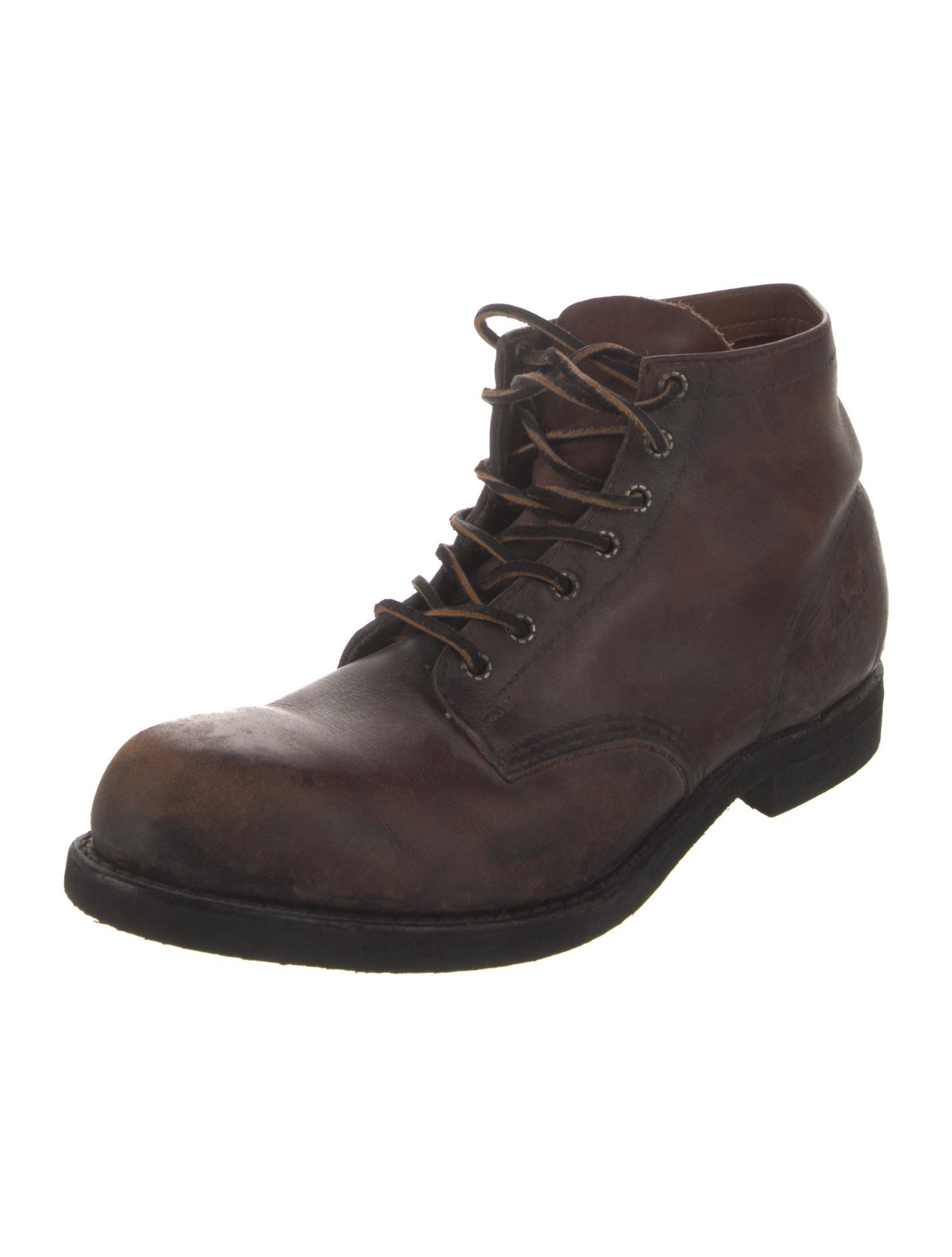 Frye Leather Lace-Up Boots