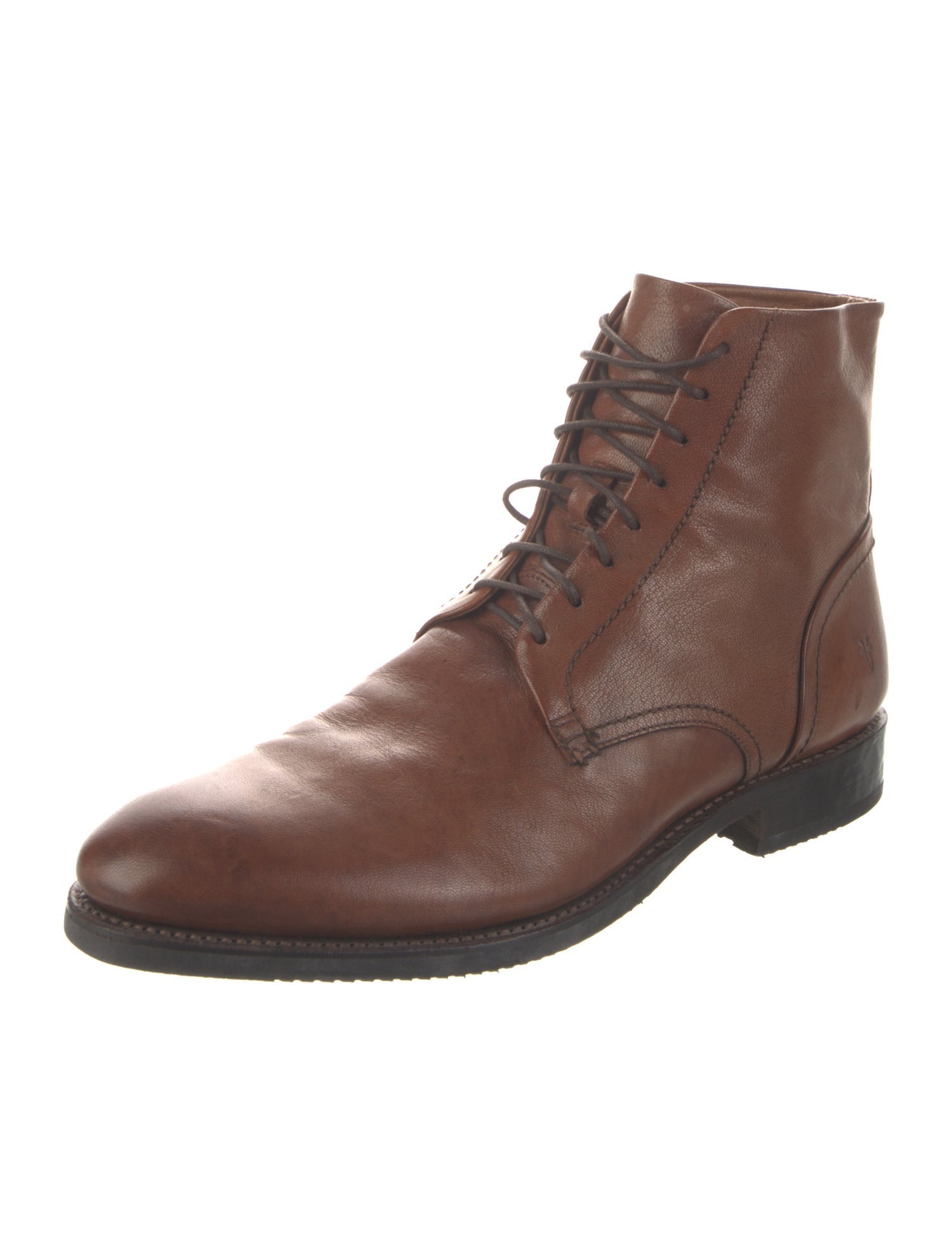 Frye Leather Lace-Up Boots