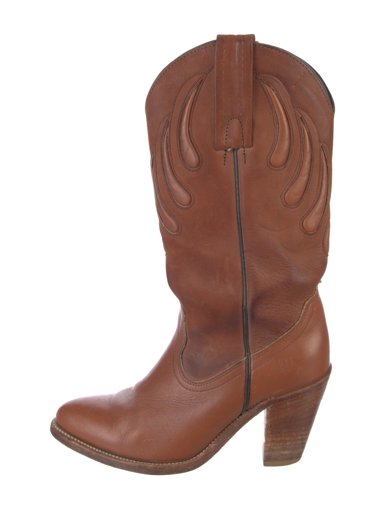 Frye Leather Western Boots