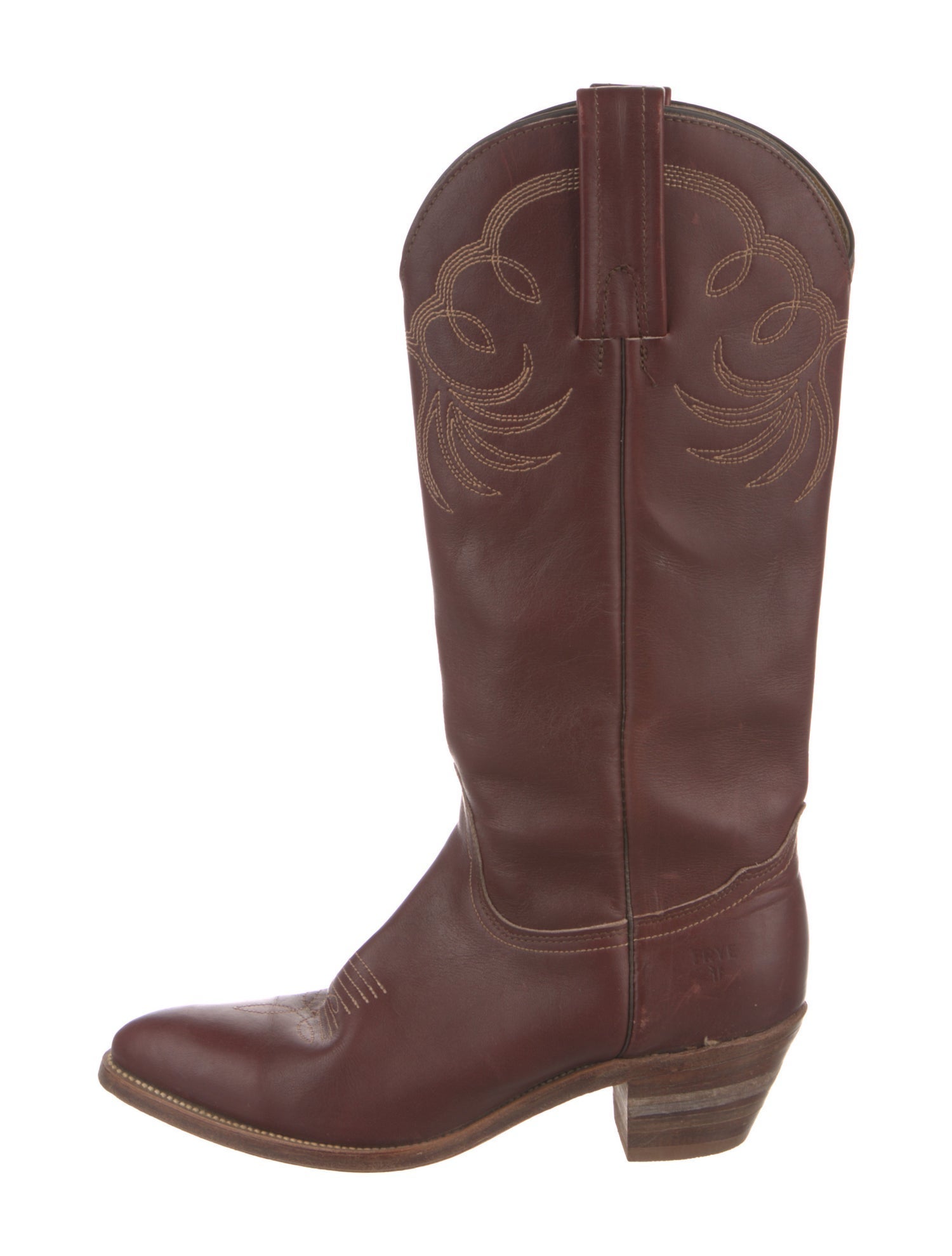 Frye Leather Western Boots