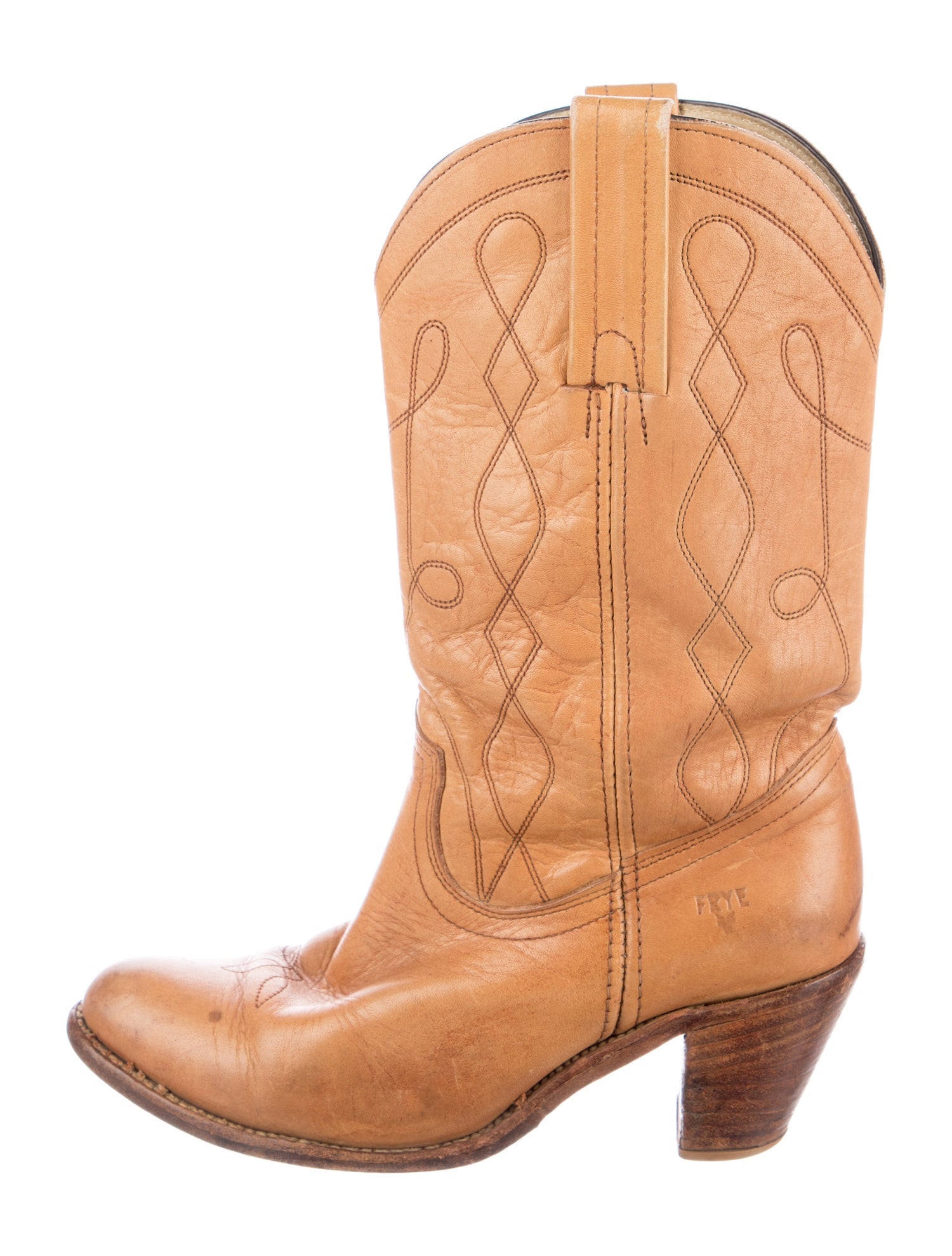 Frye Leather Western Boots