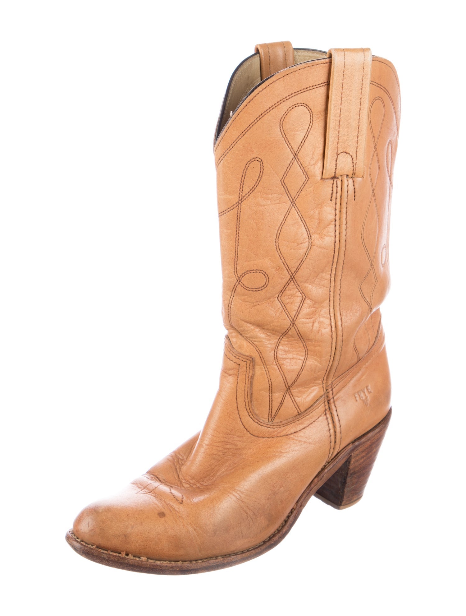Frye Leather Western Boots