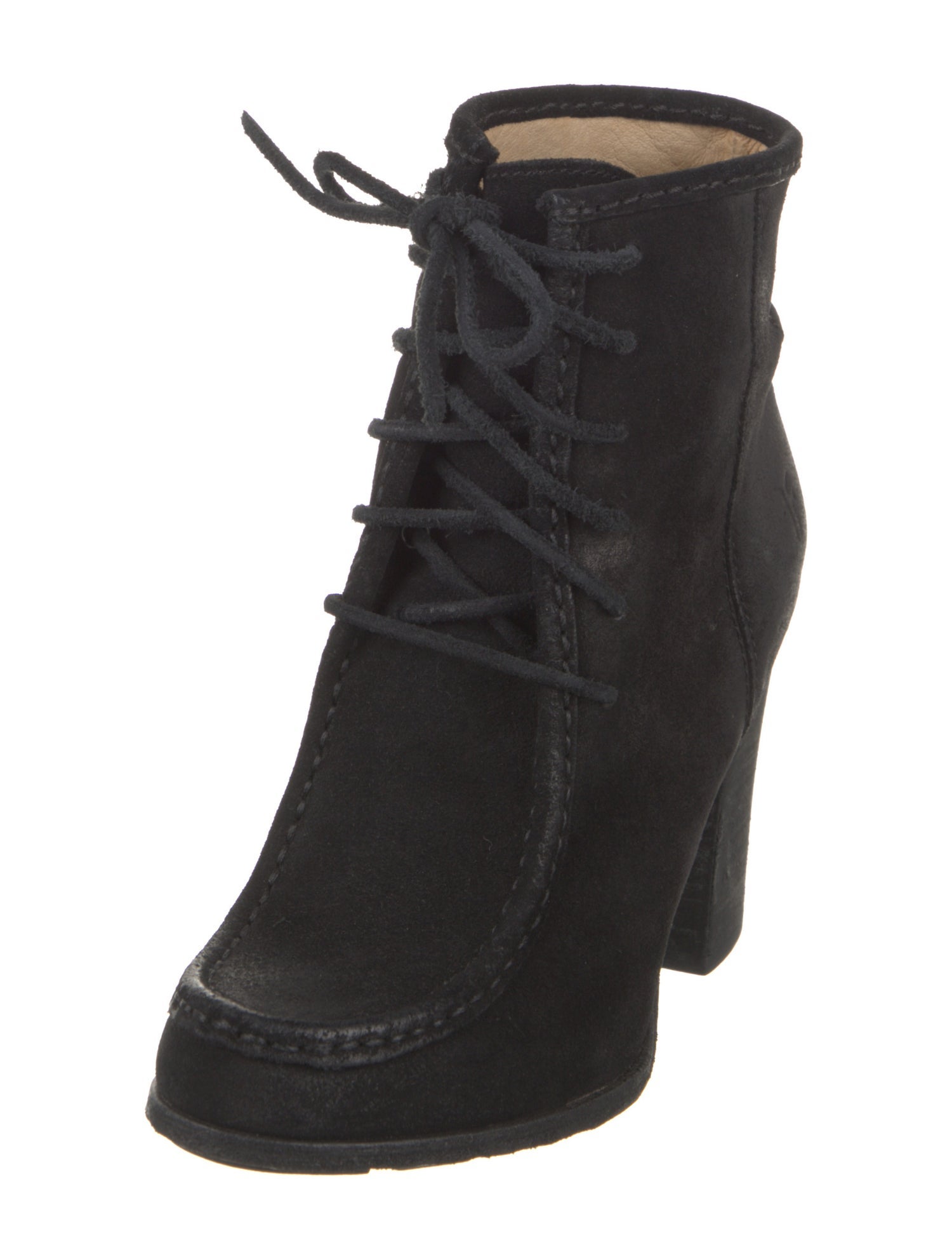 Frye Suede Lace-Up Boots