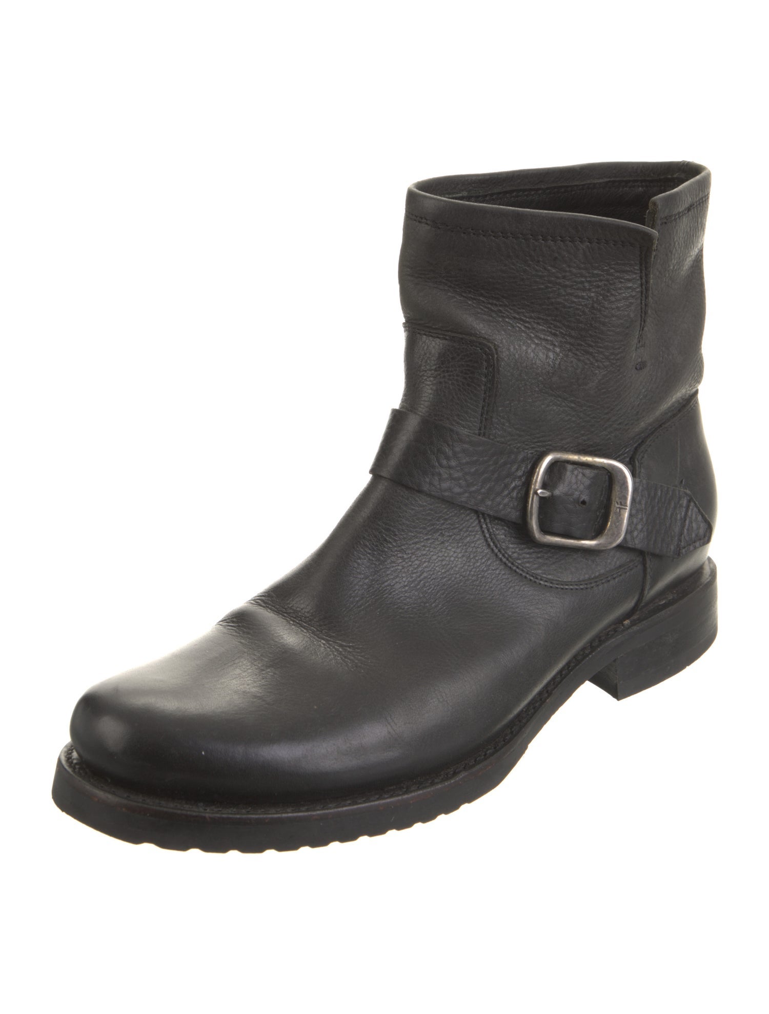 Frye Leather Moto Boots