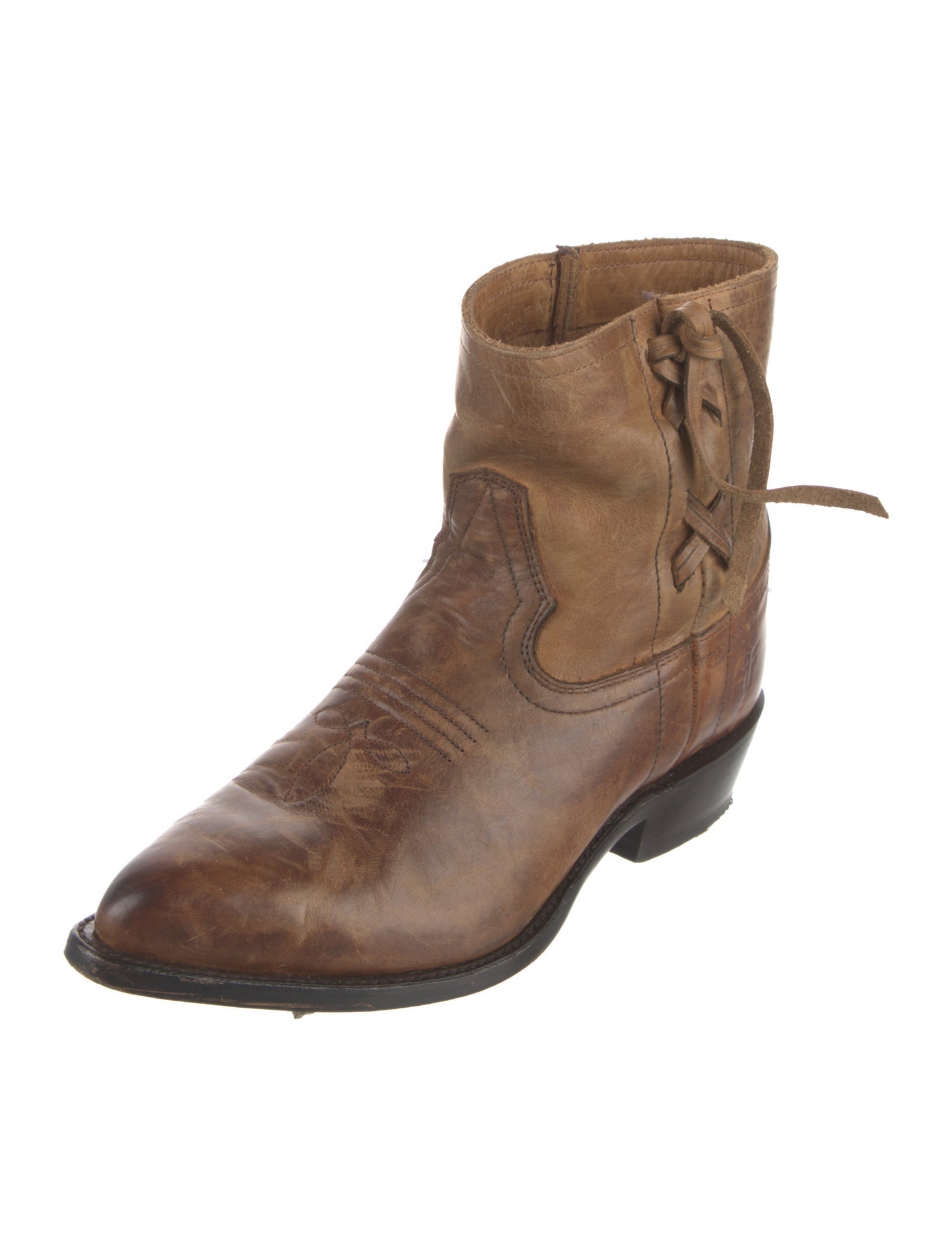 Frye Leather Western Boots