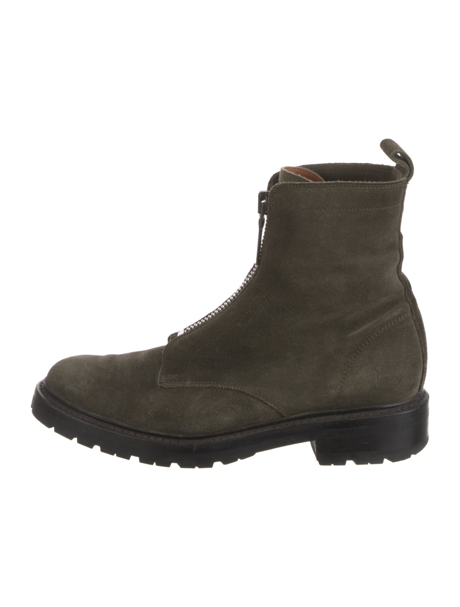 Frye Suede Combat Boots