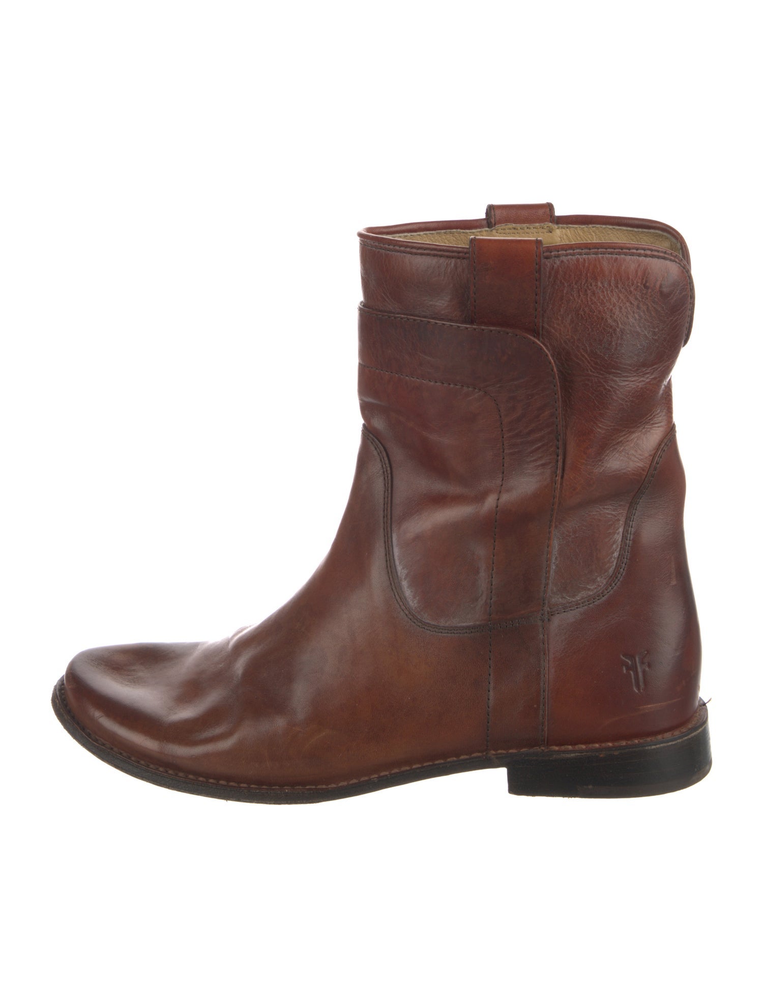 Frye Leather Moto Boots