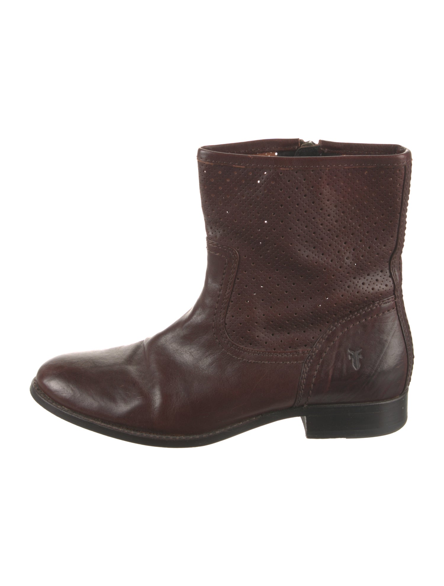 Frye Leather Moto Boots