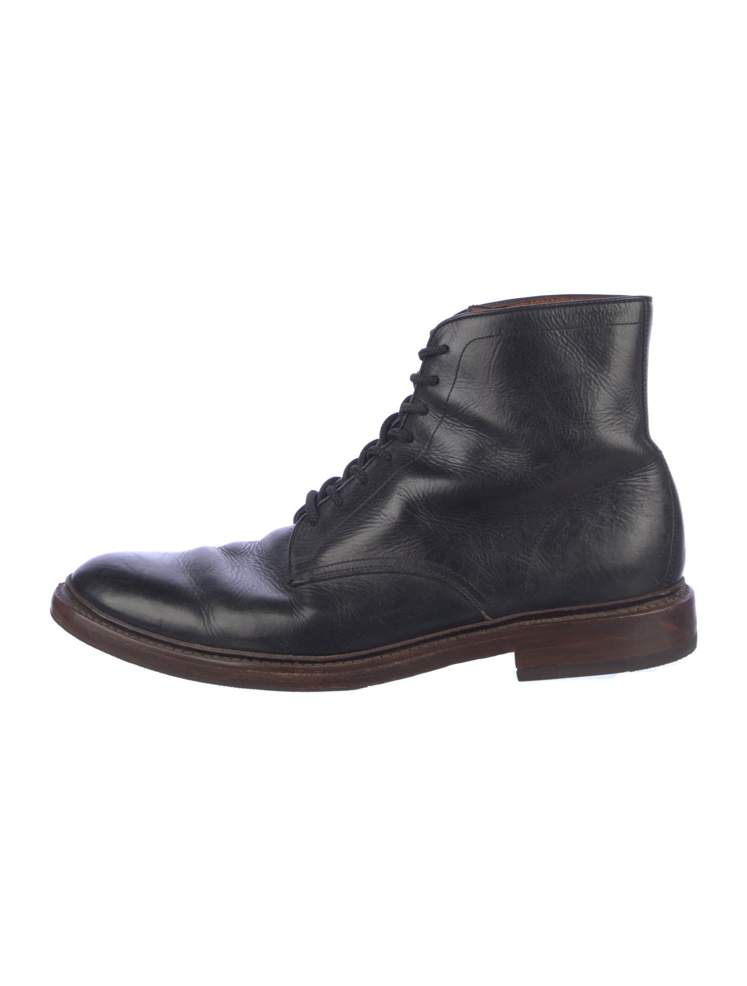 Frye Leather Lace-Up Boots