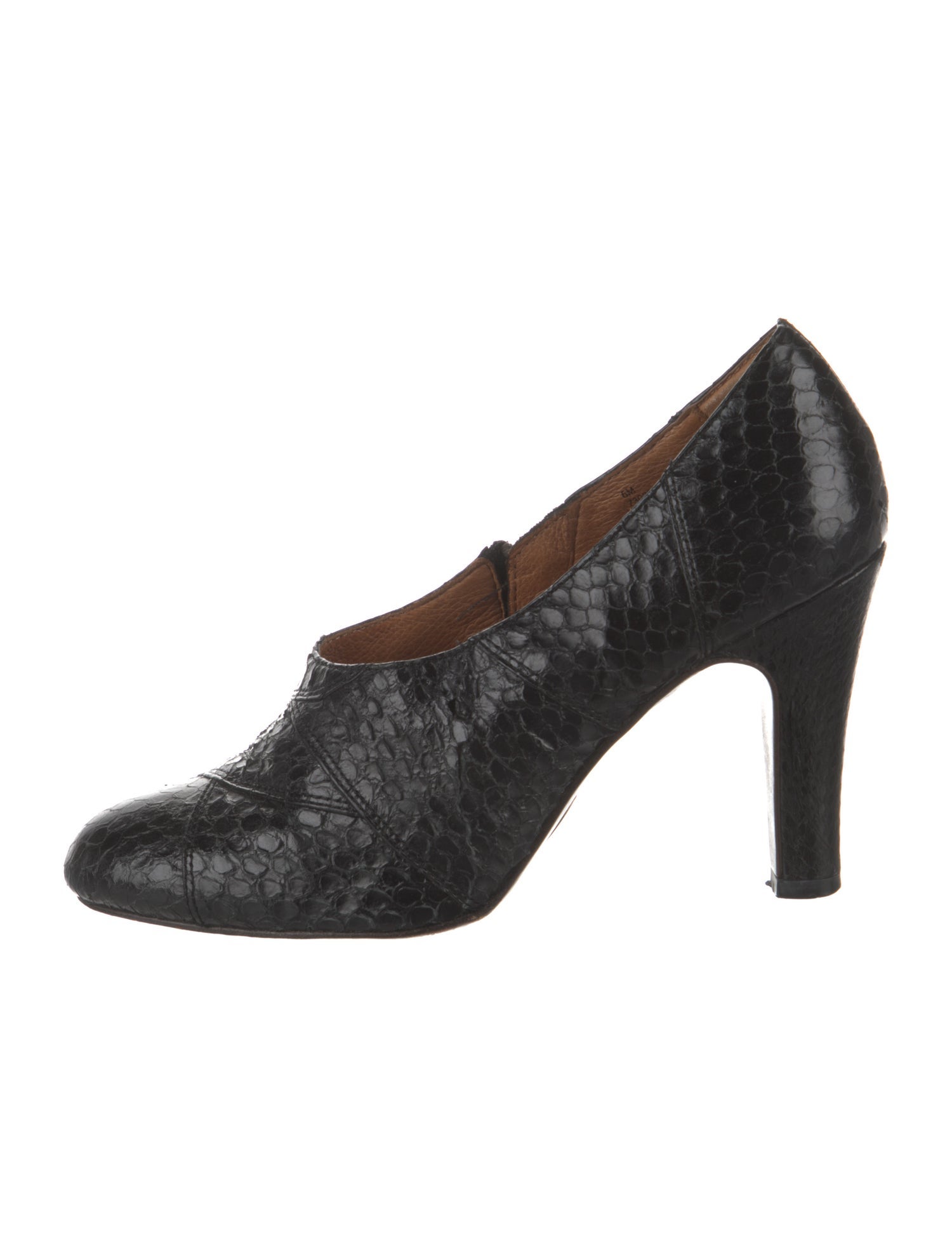 Frye Snakeskin Pumps