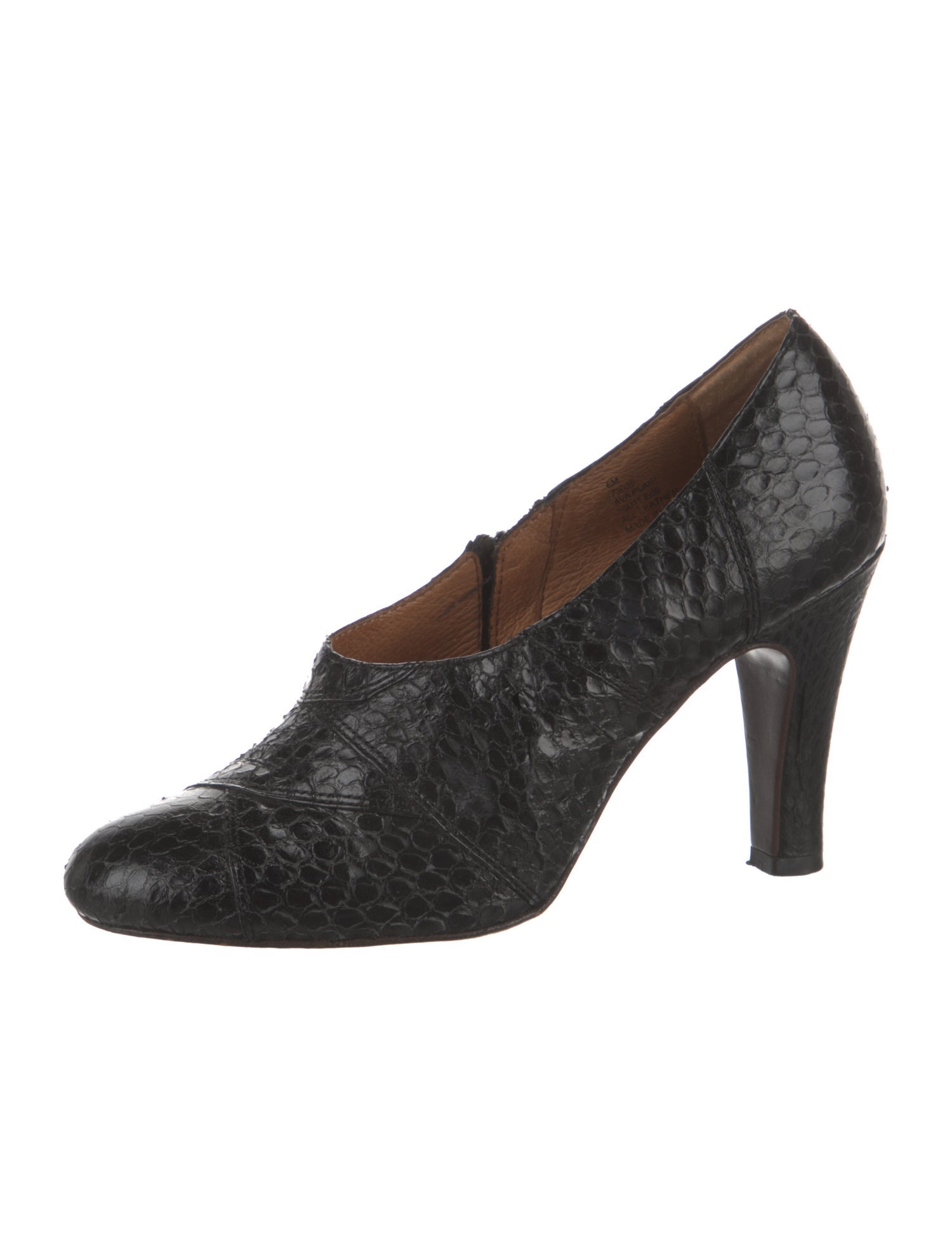 Frye Snakeskin Pumps