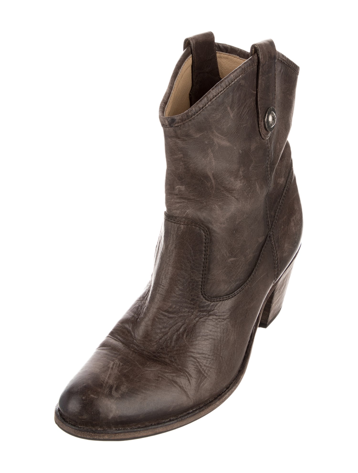 Frye Leather Western Boots