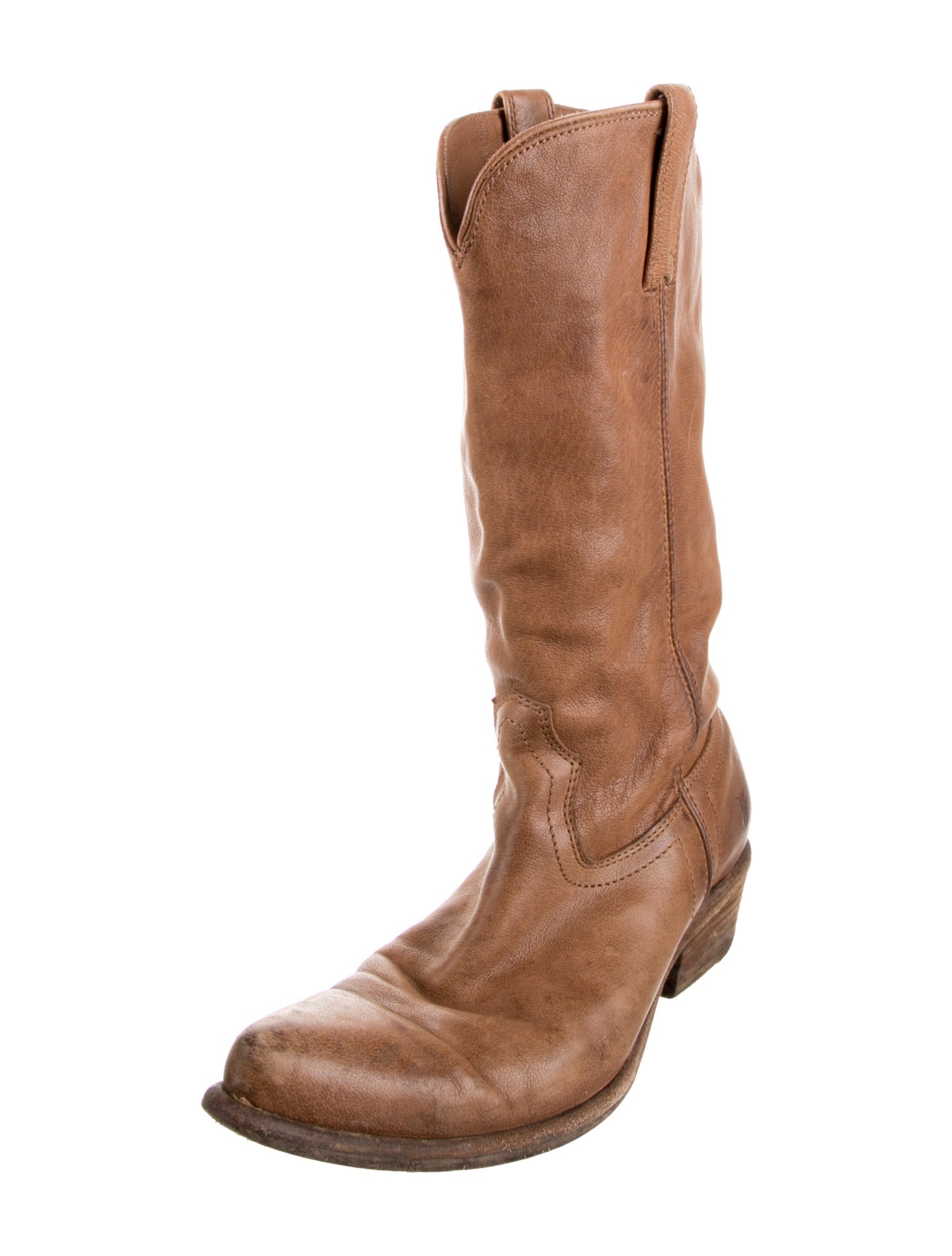 Frye Leather Western Boots