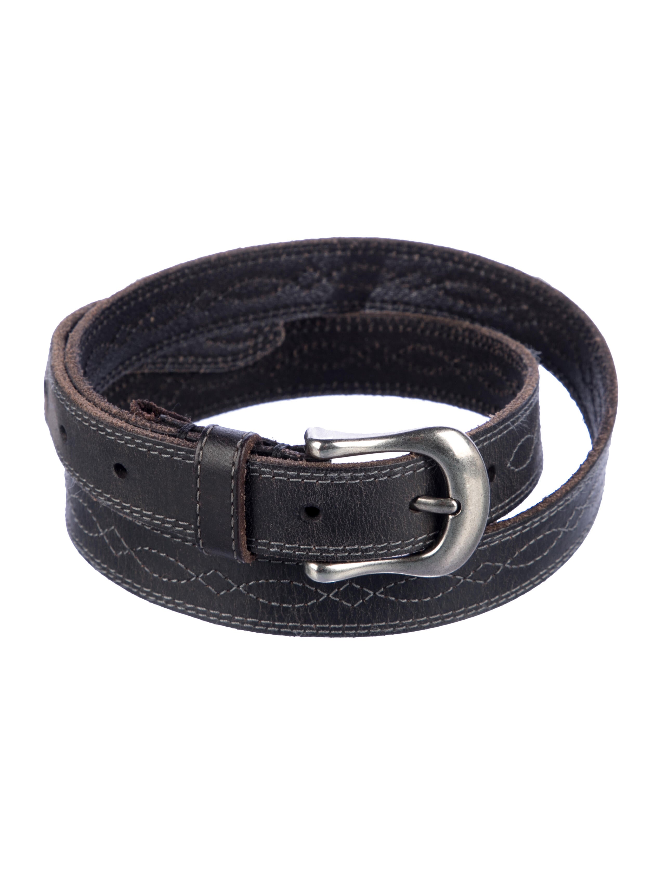 Frye Skinny Leather Buckle