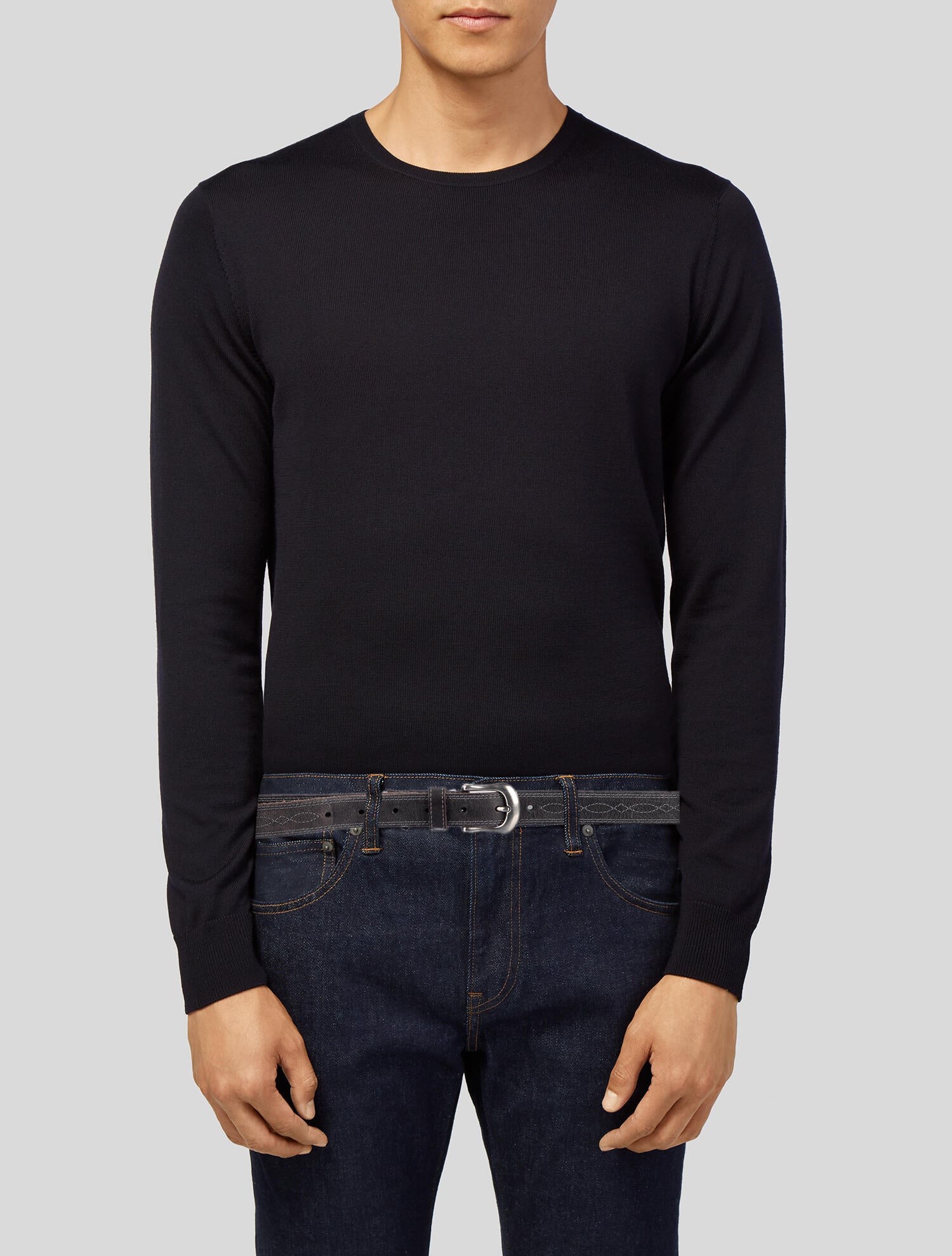 Frye Skinny Leather Buckle