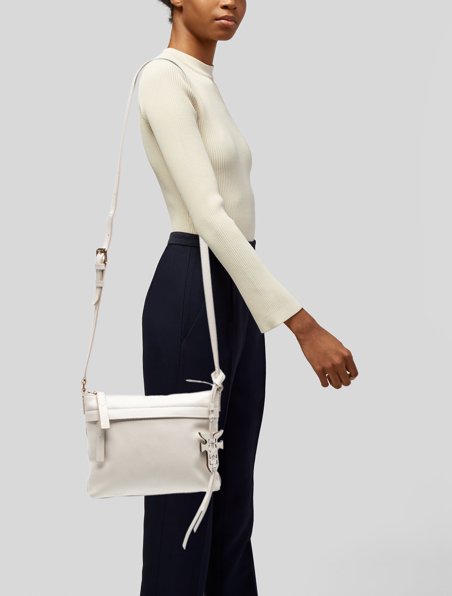 Clare V. Leather Evening Bag - Yellow Crossbody Bags, Handbags