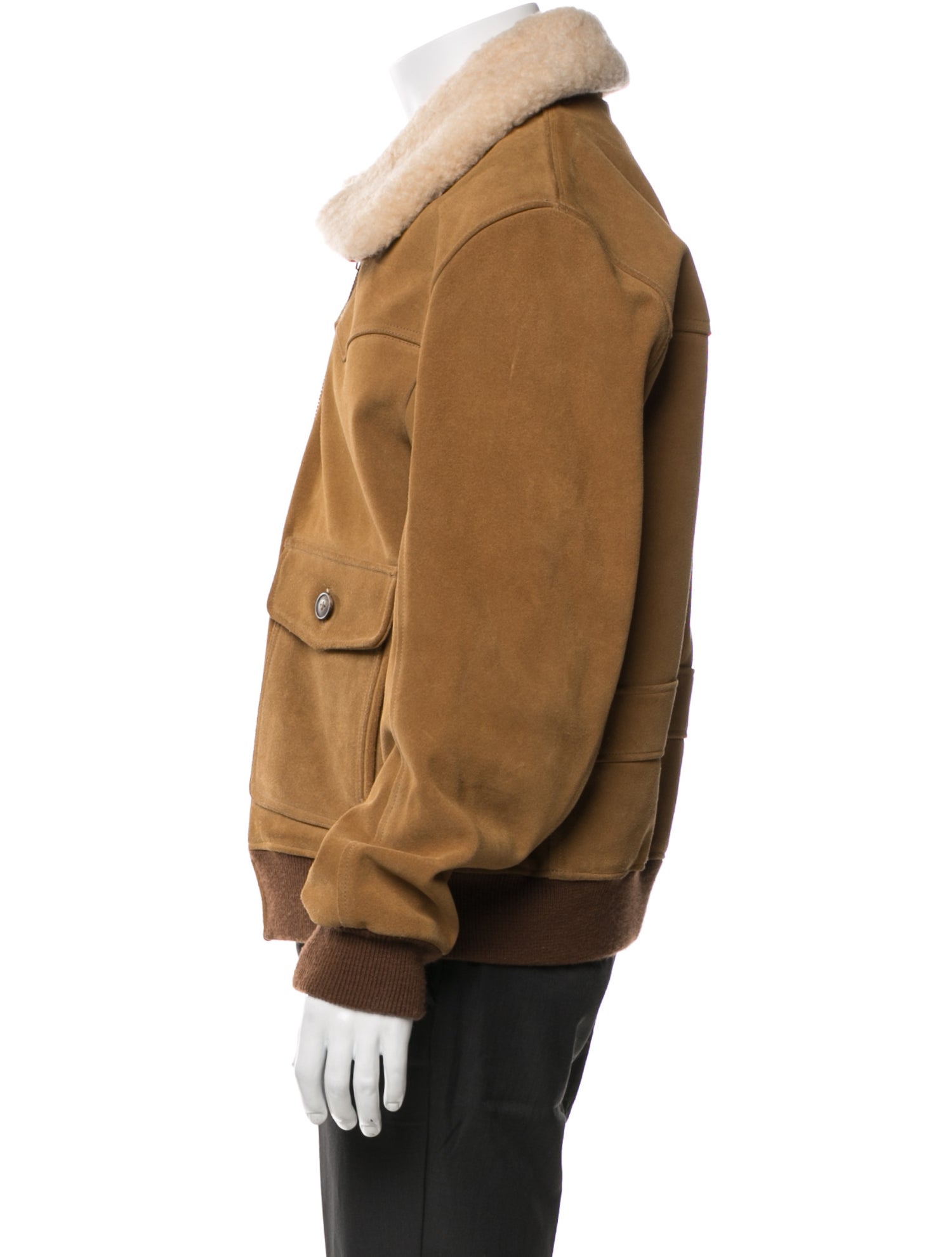 Frye Leather Bomber Jacket