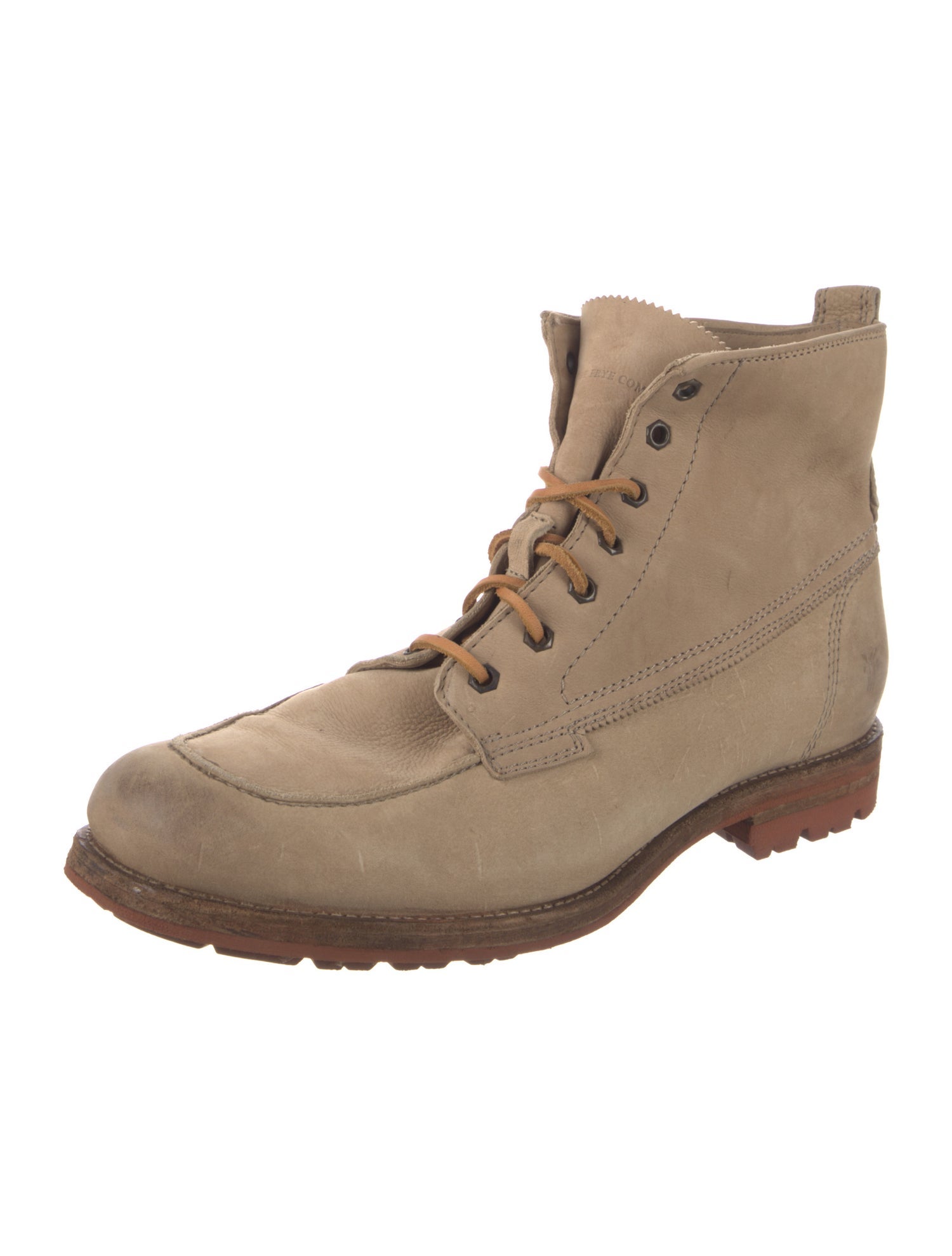 Frye Suede Lace-Up Boots