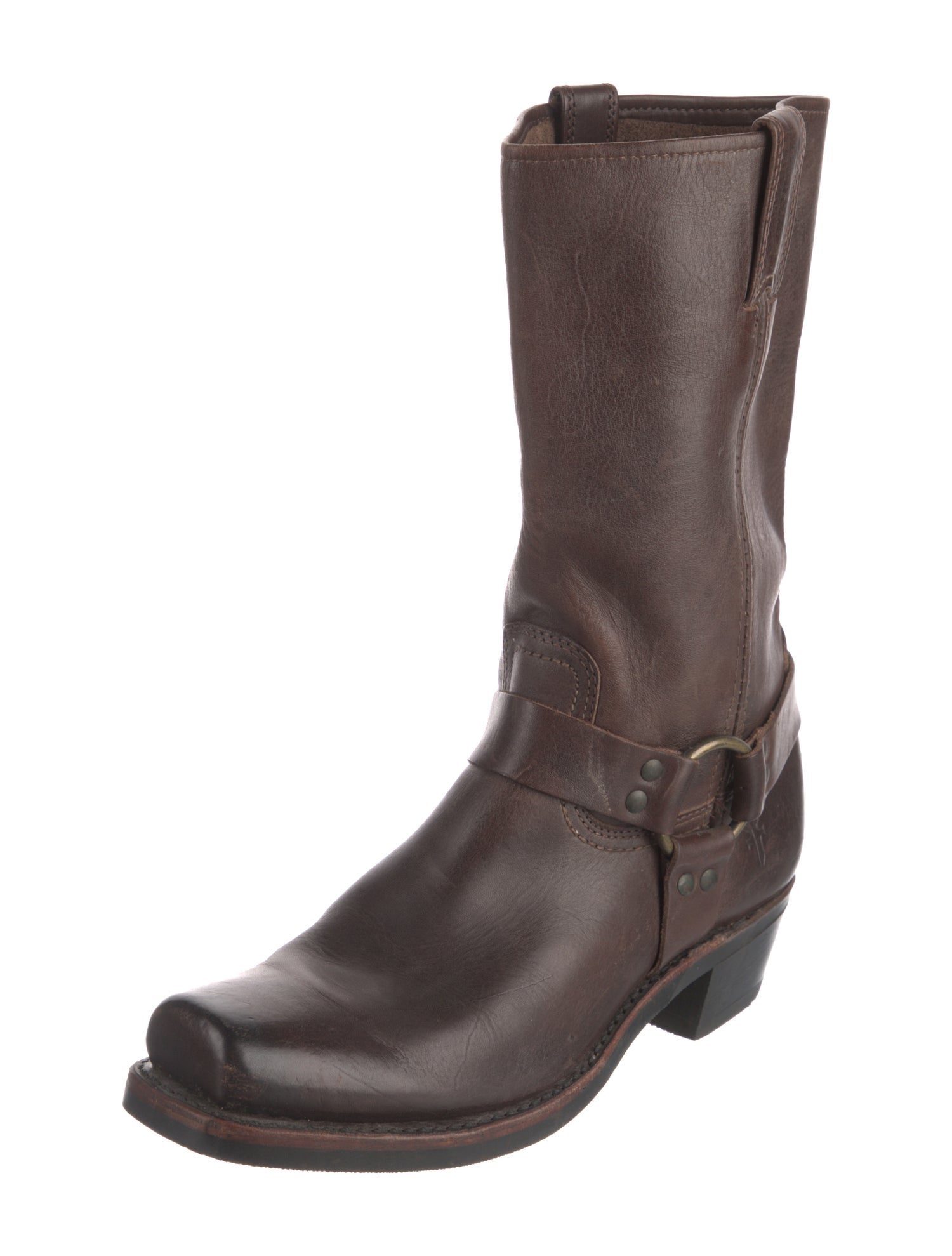 Saint Laurent Wyatt 60 Leather Ankle Boots - Black Boots, Shoes