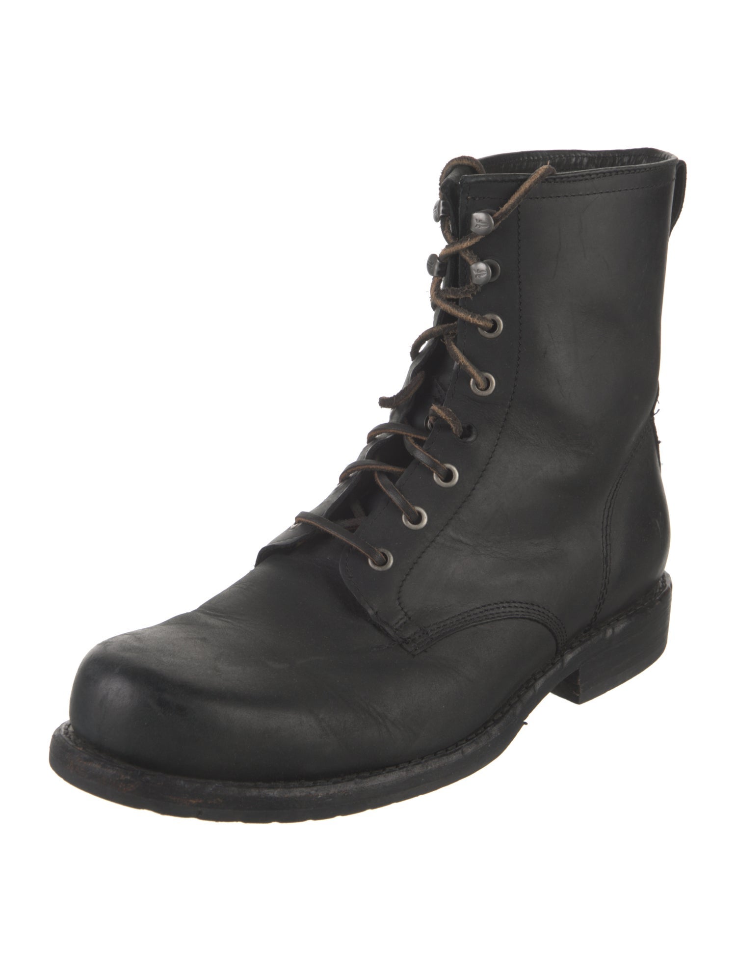 Frye Leather Lace-Up Boots