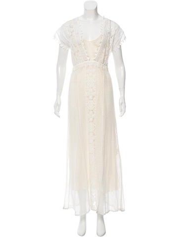 Giada Forte Crocheted Maxi Dress