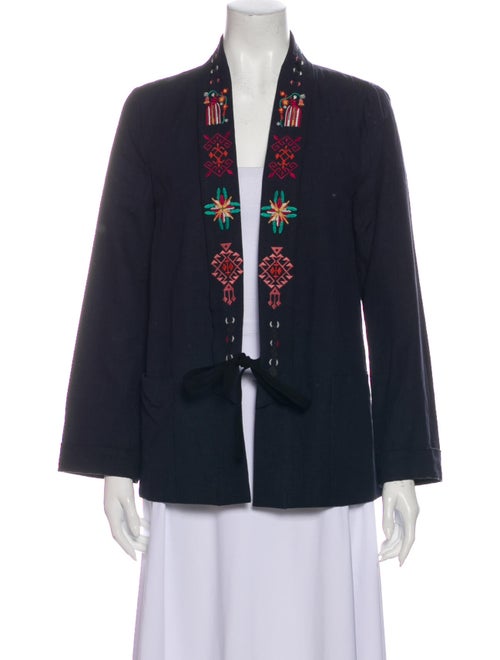 Giada Forte Linen Cape Blue