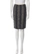 Giada Forte Striped Knee-Length Skirt