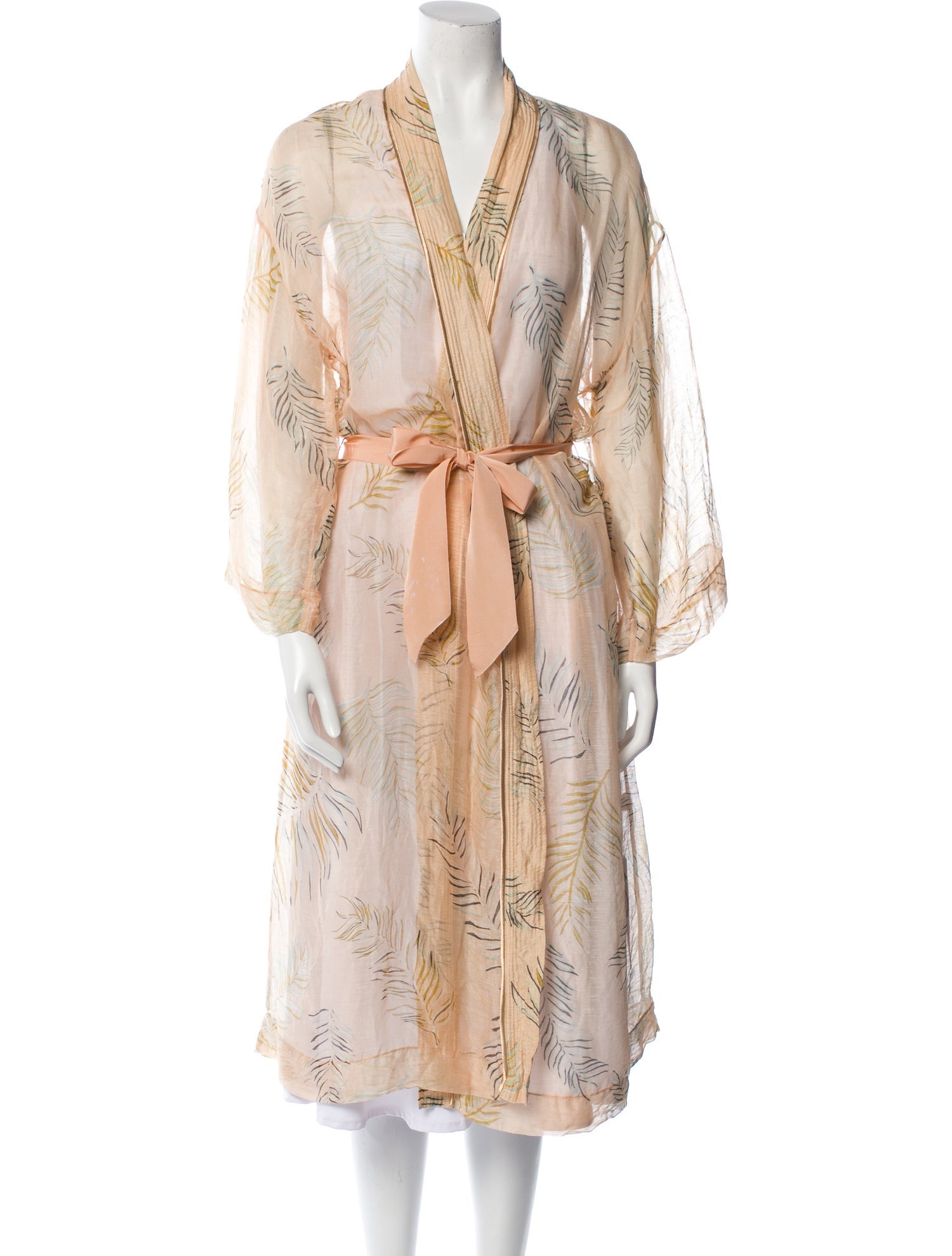 Giada Forte Linen Printed Robe