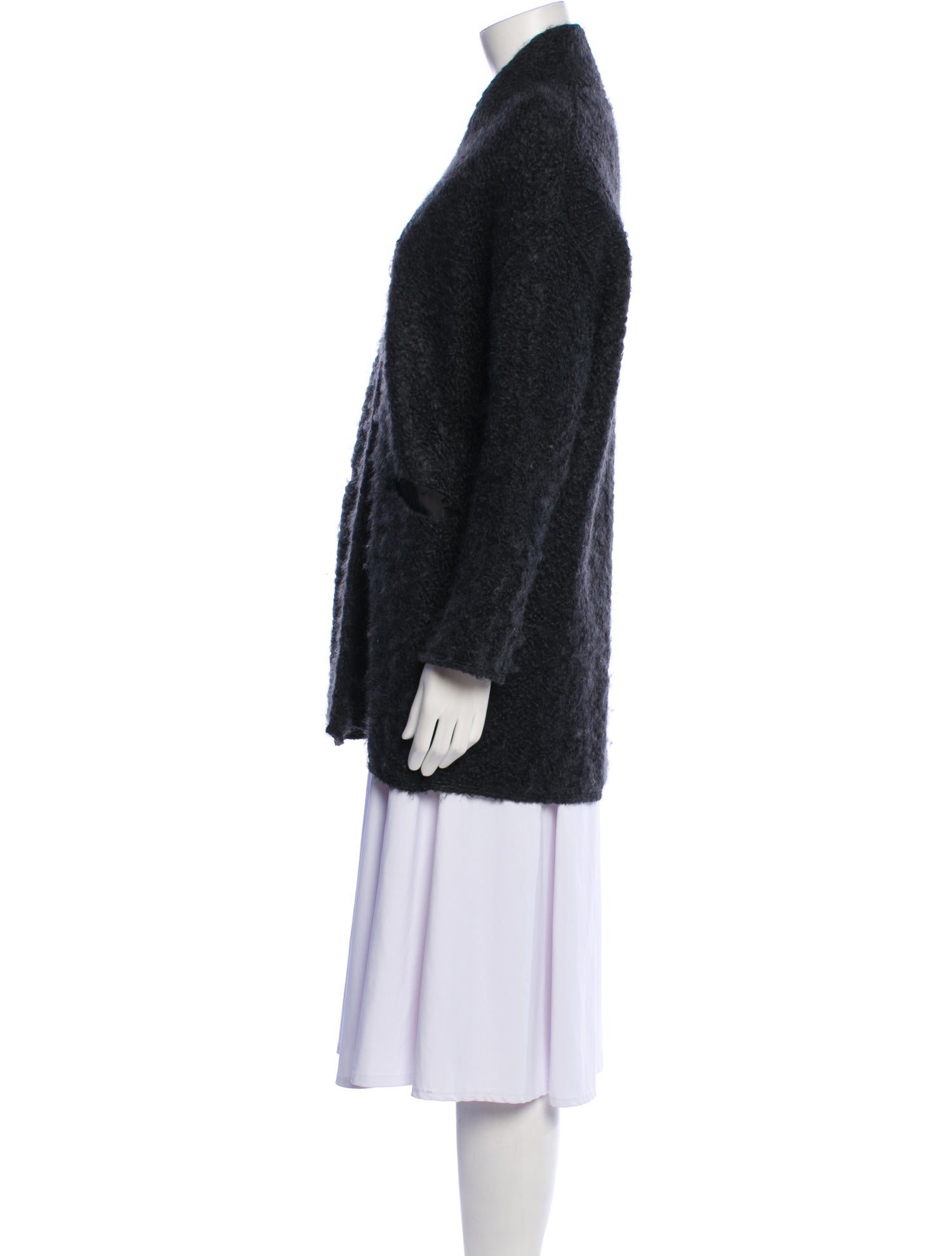 Giada Forte Mohair Open Front Sweater