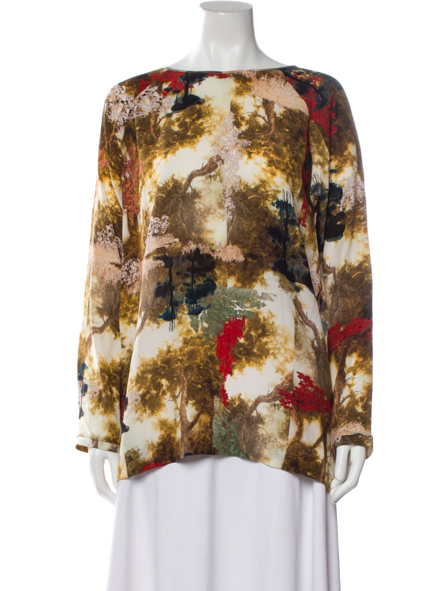 Giada Forte Silk Printed Blouse