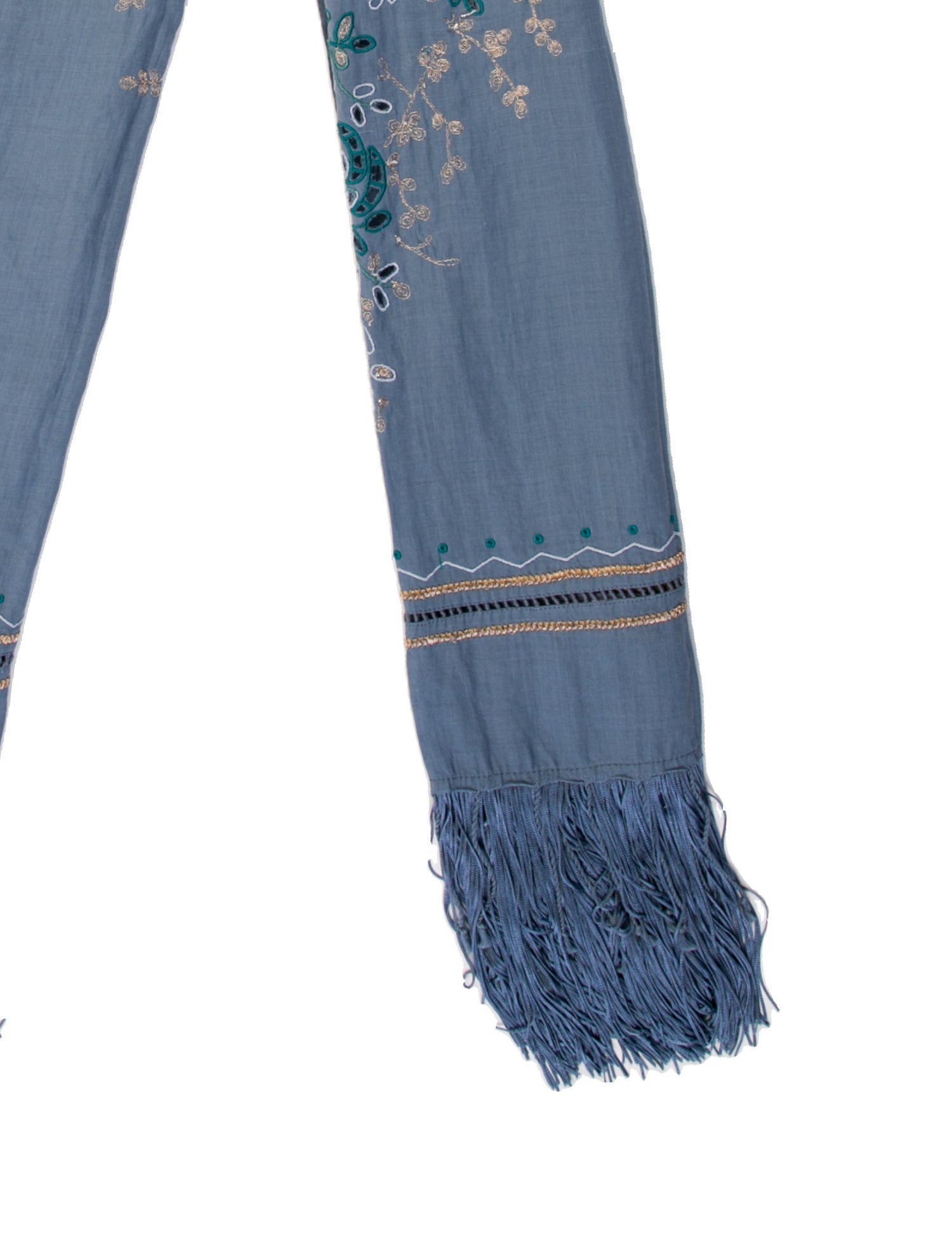 Giada Forte Paisley Print Scarf