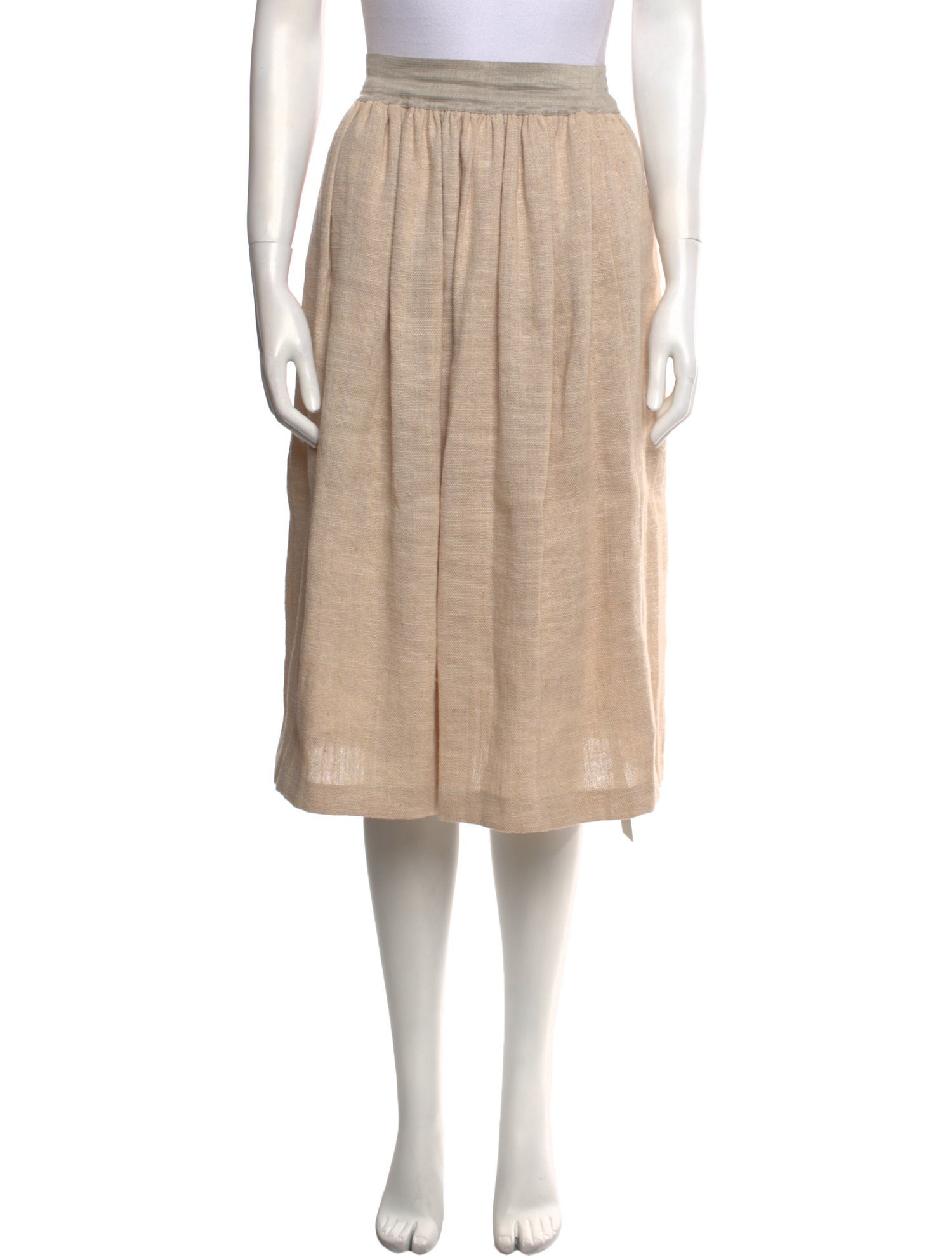 Giada Forte Jute Knee-Length Skirt