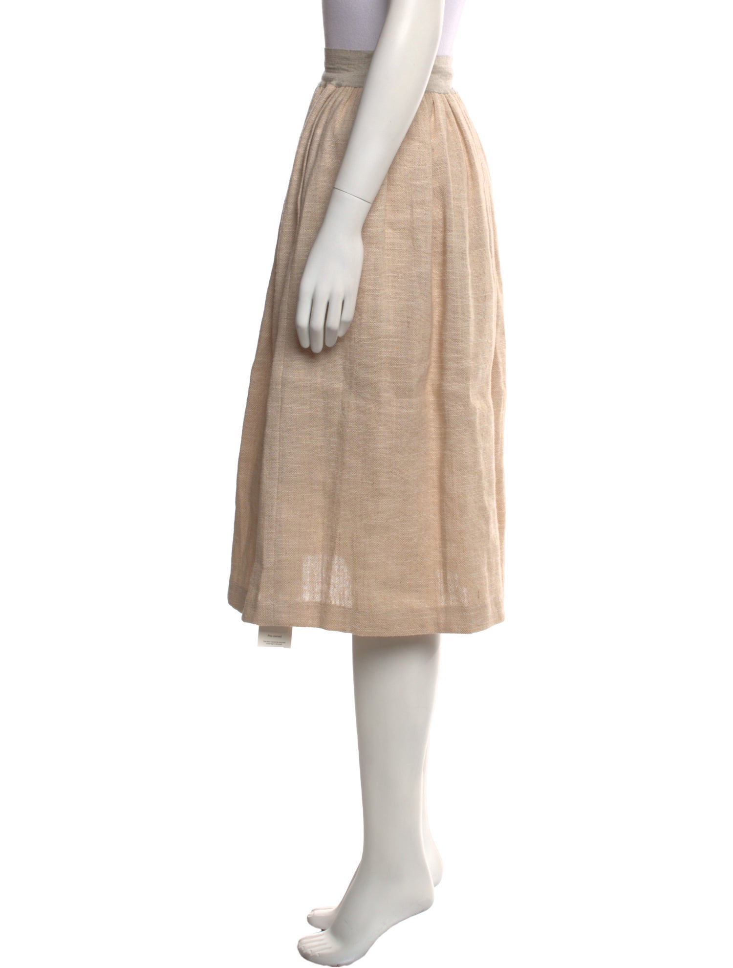 Giada Forte Jute Knee-Length Skirt