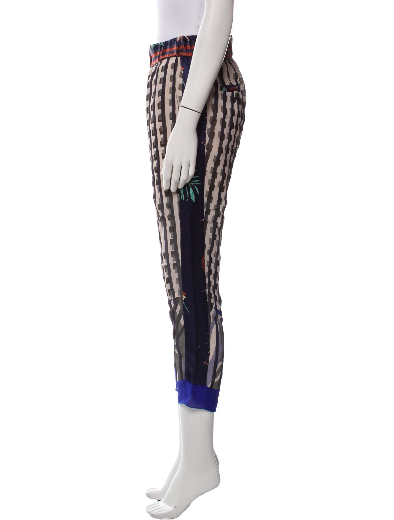 Giada Forte Printed Straight Leg Pants